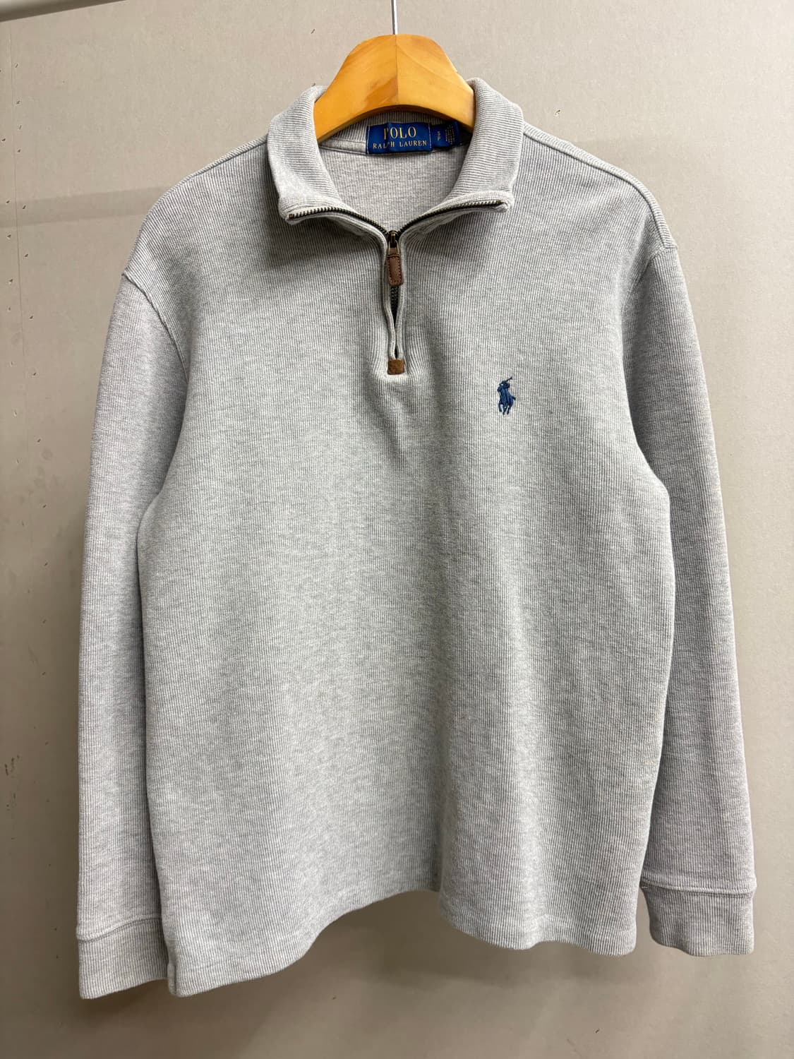 폴로 반집업 니트 상품이미지3