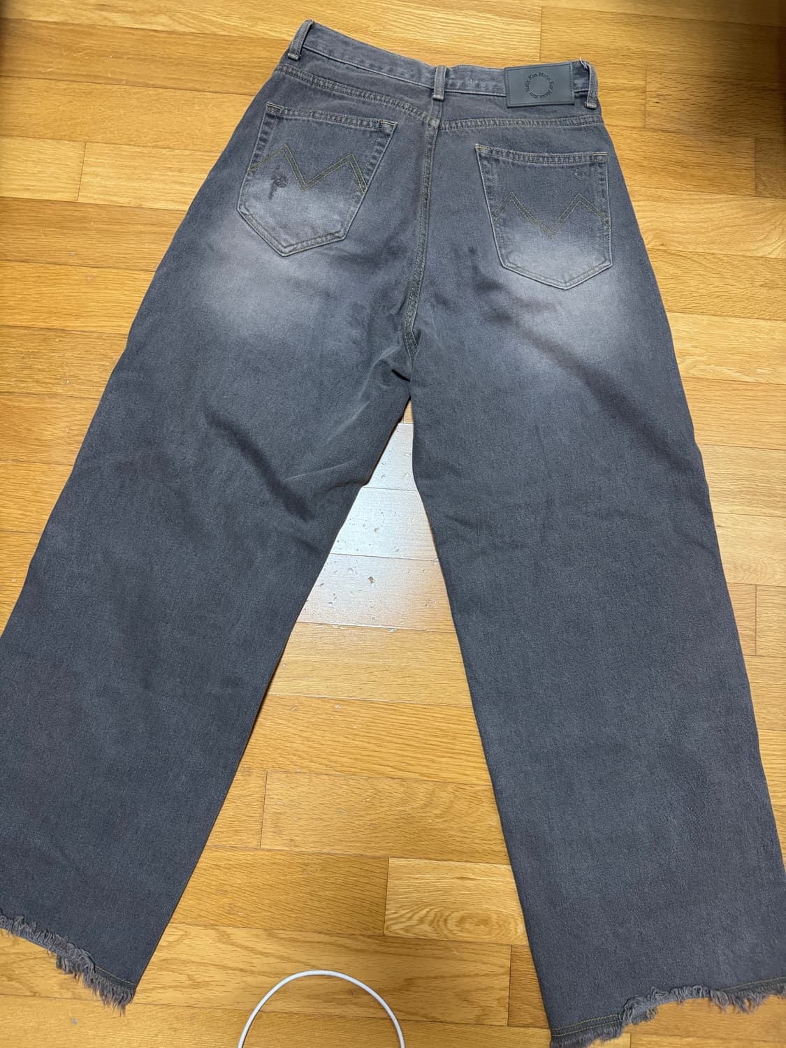 마뗑킴 데님 팬츠 상품이미지3