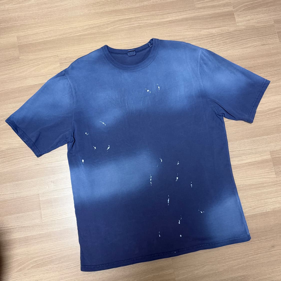 카키스 Khakis Sun Faded S/S 네이비 티셔츠 상품이미지1