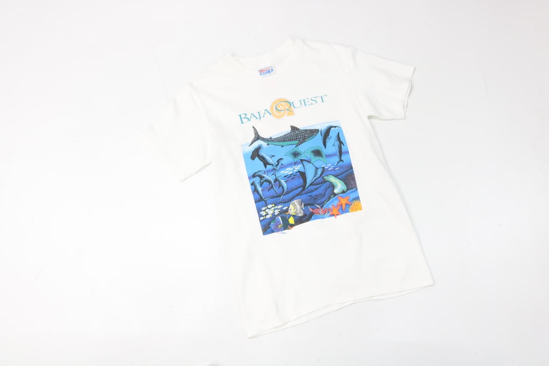 빈티지 프린팅 반팔티셔츠 상품이미지2