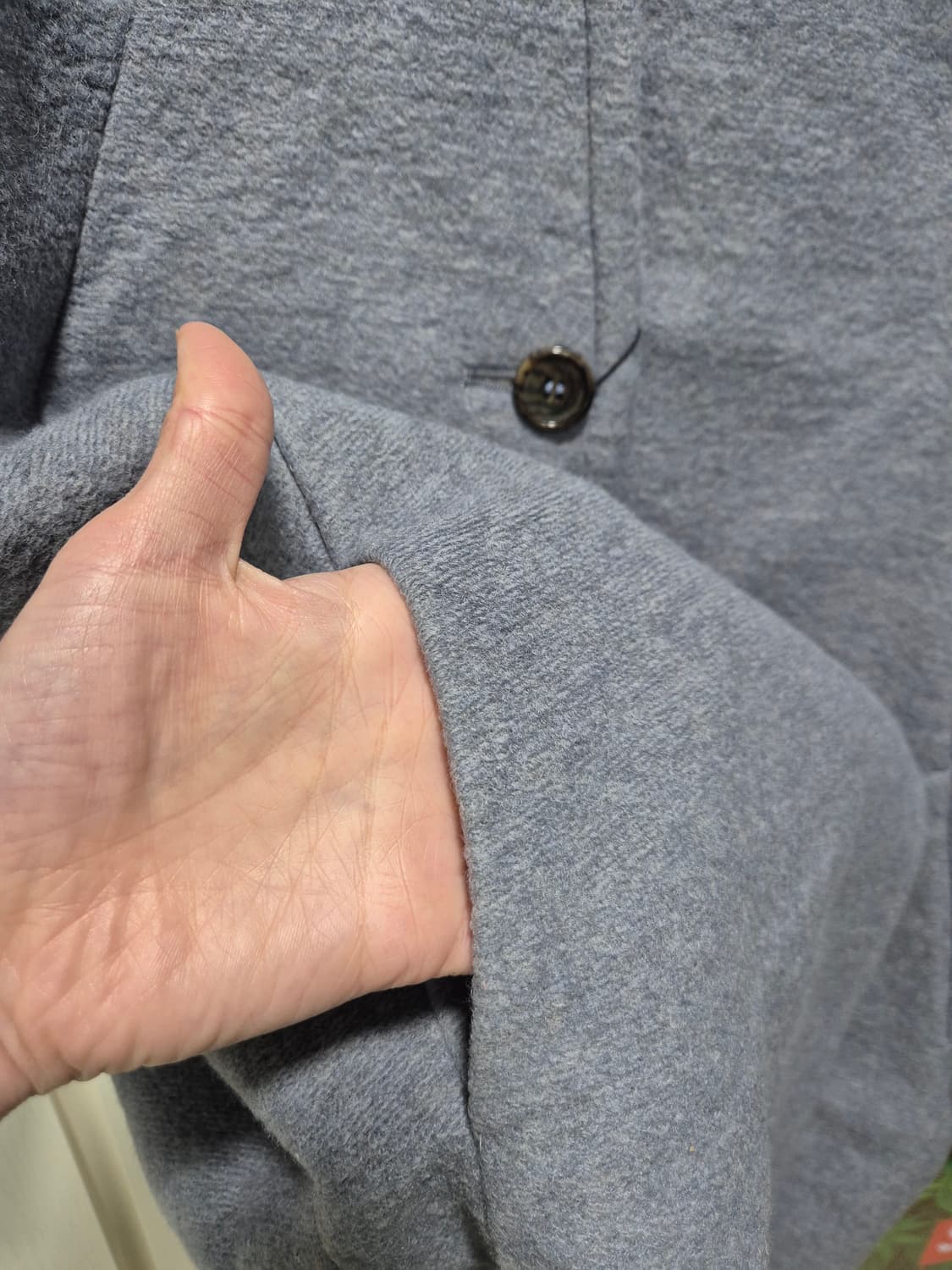 빈티지 QTUME 롱코트 상품이미지4