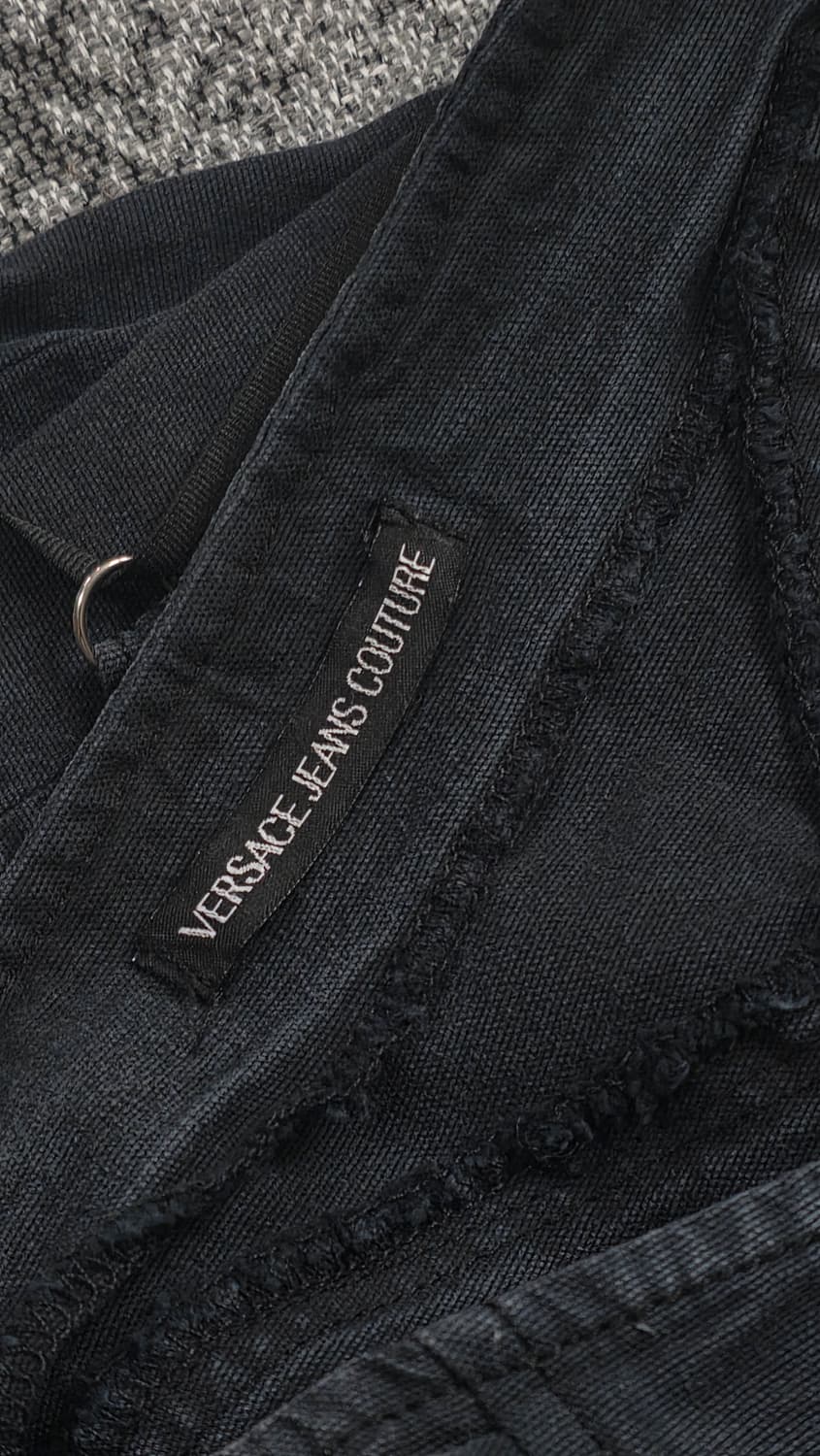베르사체진 꾸뛰르 레이스업 로우웨스트 스커트 상품이미지7