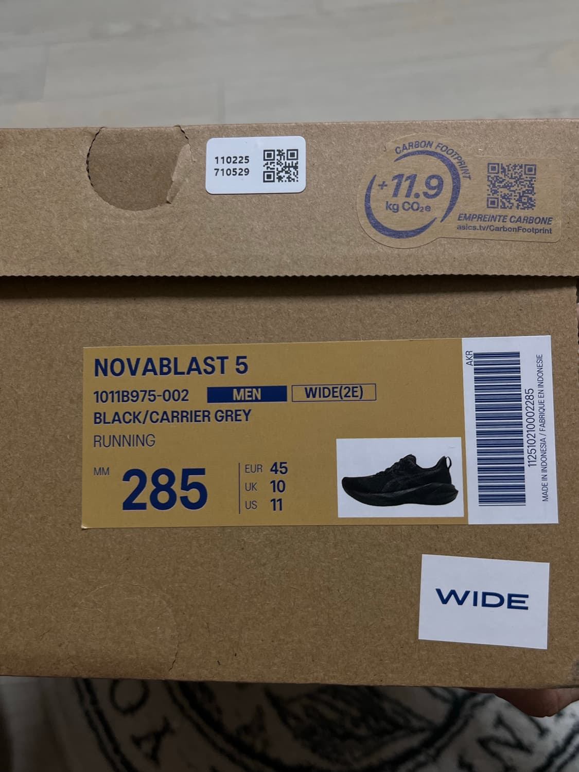 아식스 노바블라스트 5 285 2E 상품이미지5