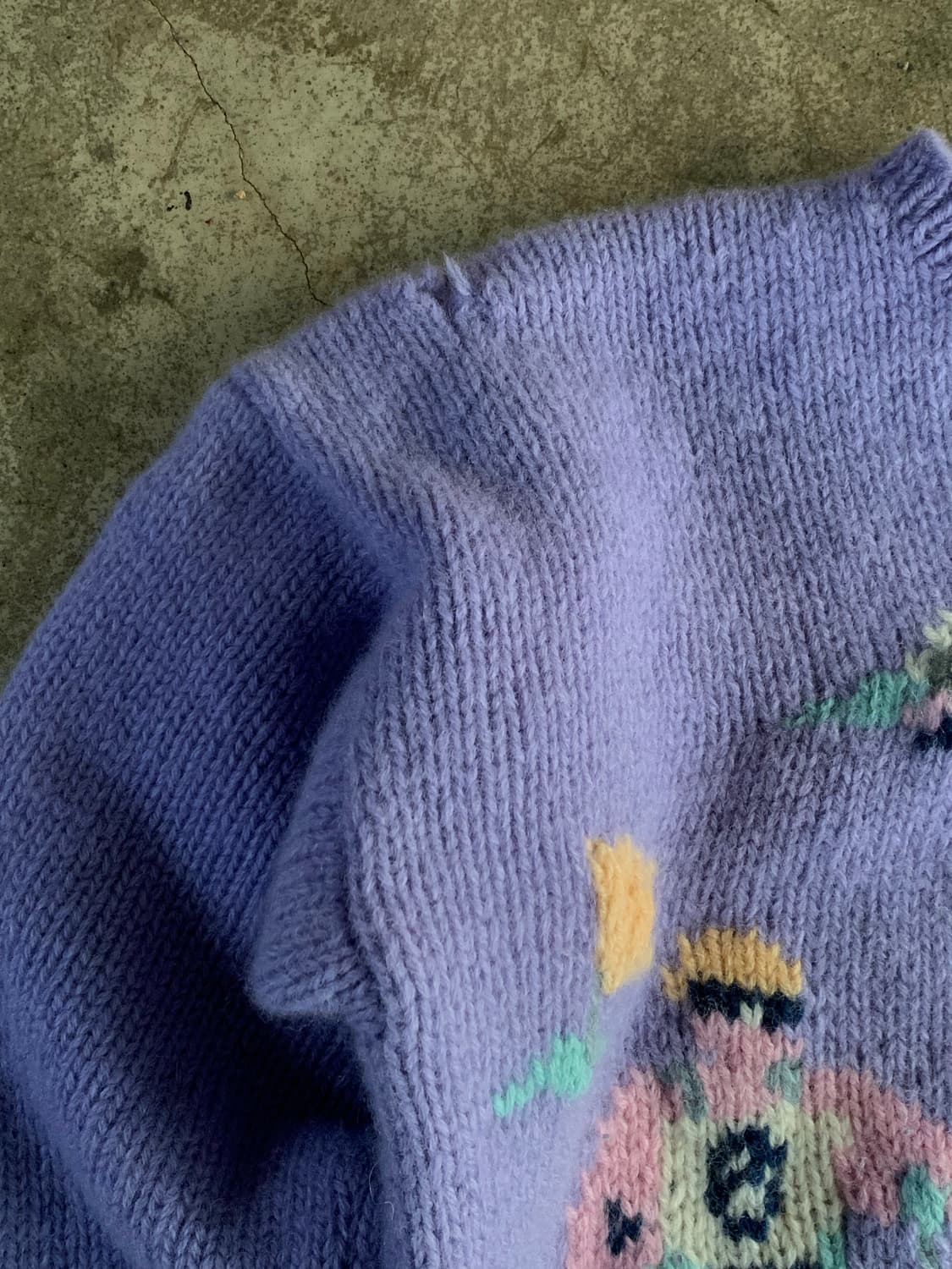 90s GAP 핸드니트 스키 스웨터 상품이미지6