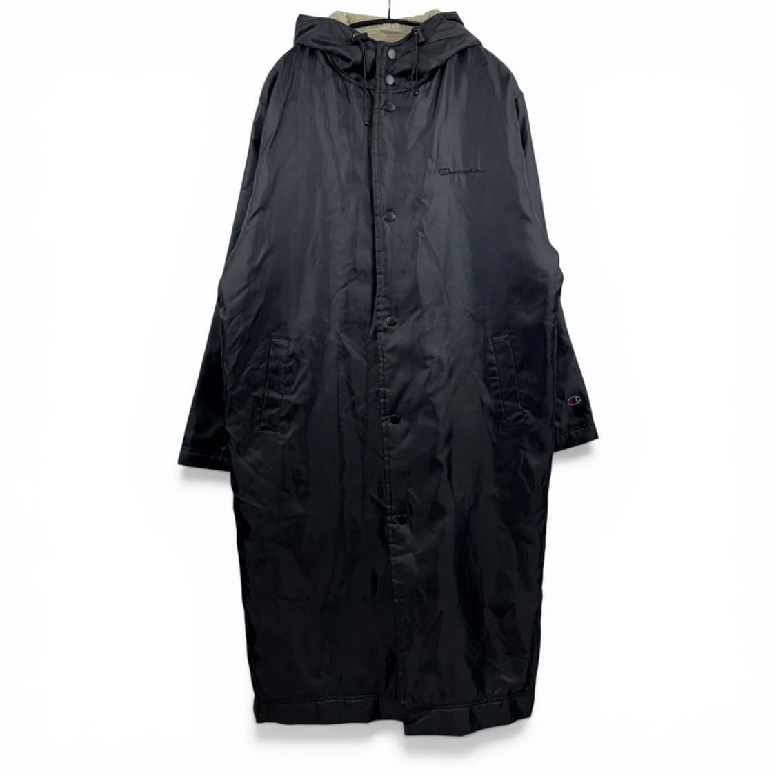 (L) 챔피온 올드스쿨 백로고 양털 돕바 블랙 상품이미지1