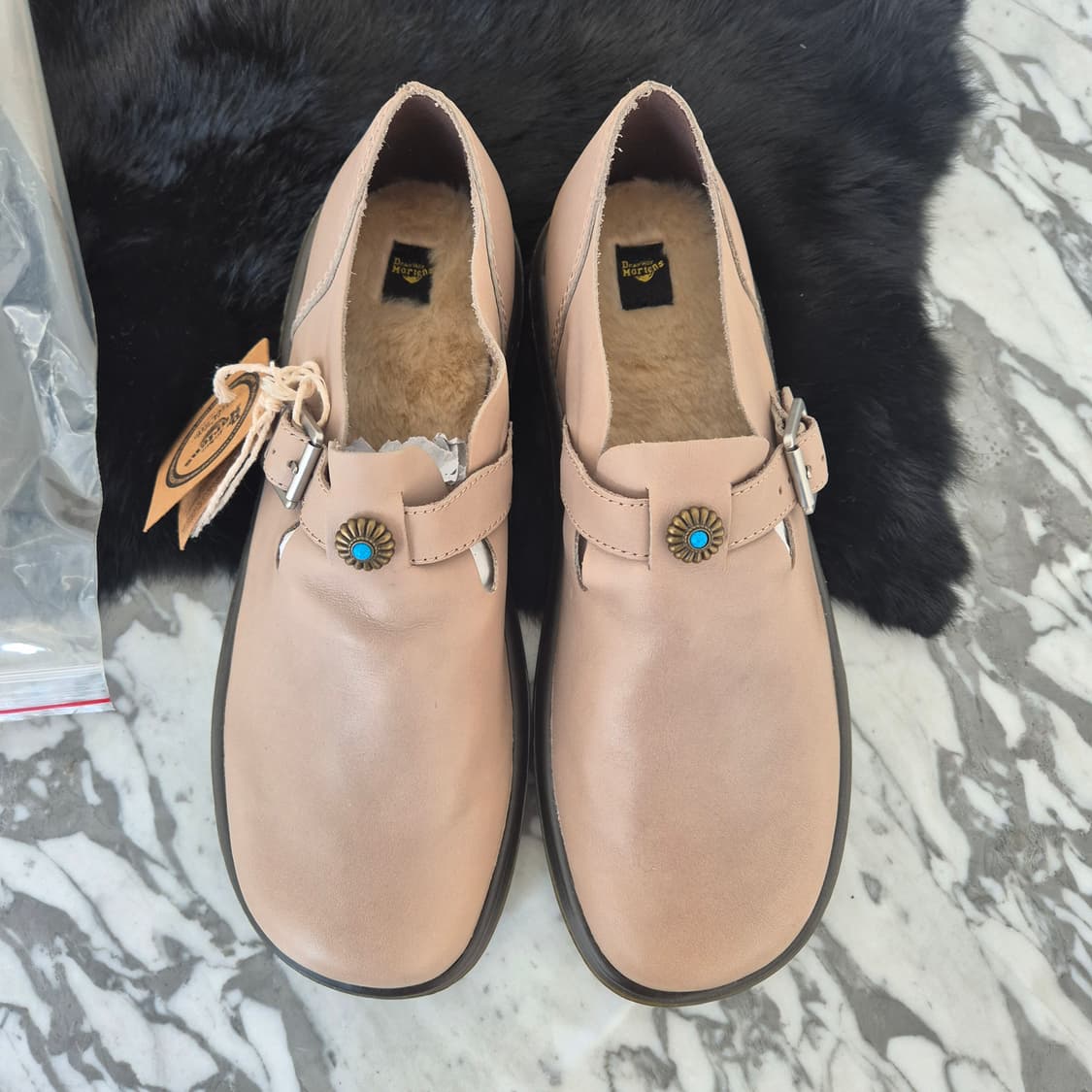 [새상품]닥터마틴 패트리샤 터키석 콘초 커스텀 #토프컬러 상품이미지1