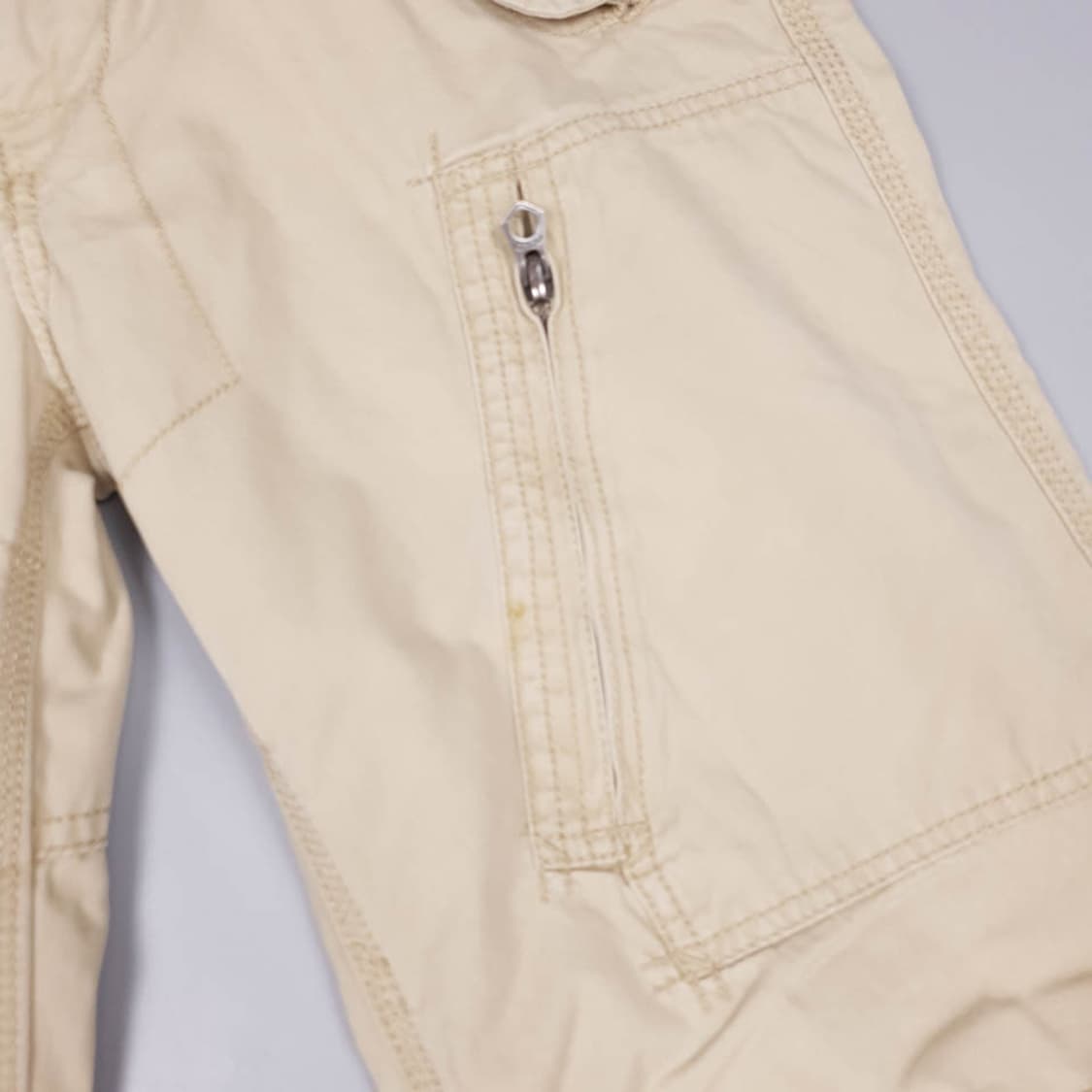 폴로랄프로렌 베이지 포켓 힙패치 더블레이어 로우라이즈  상품이미지4