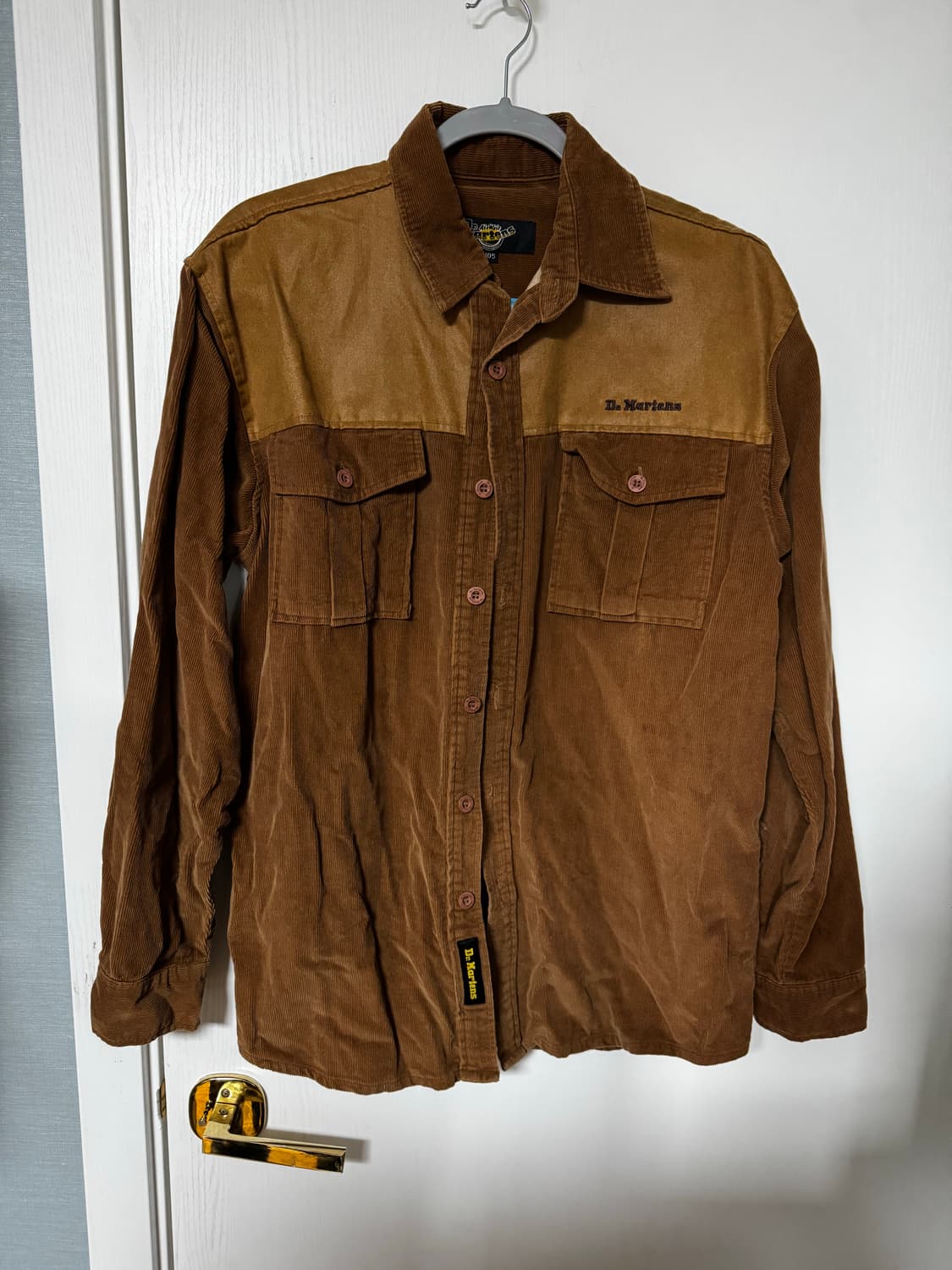 닥터마틴 코듀로이 패치 셔츠 XL 105 상품이미지1