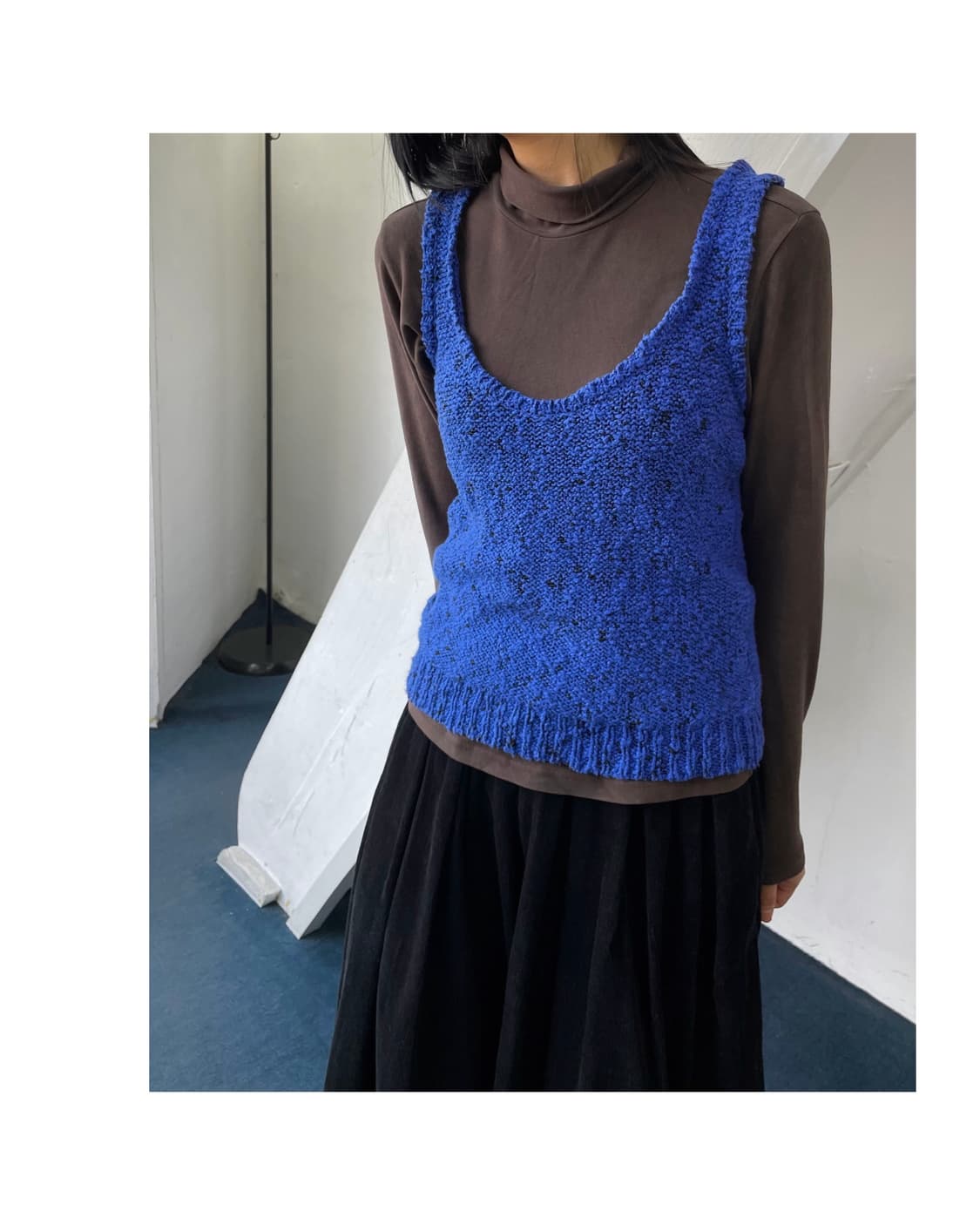 Knit vest 상품이미지5