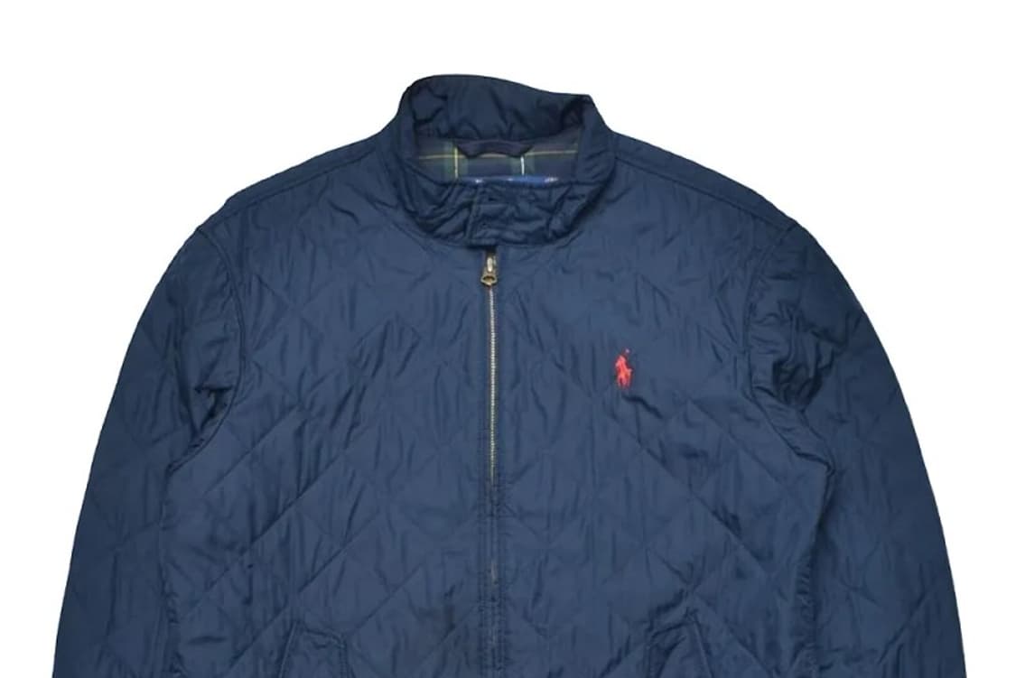 폴로 랄프로렌 신형라벨 퀼팅 퀄팅 자켓 집업 점퍼 M N0943 상품이미지10