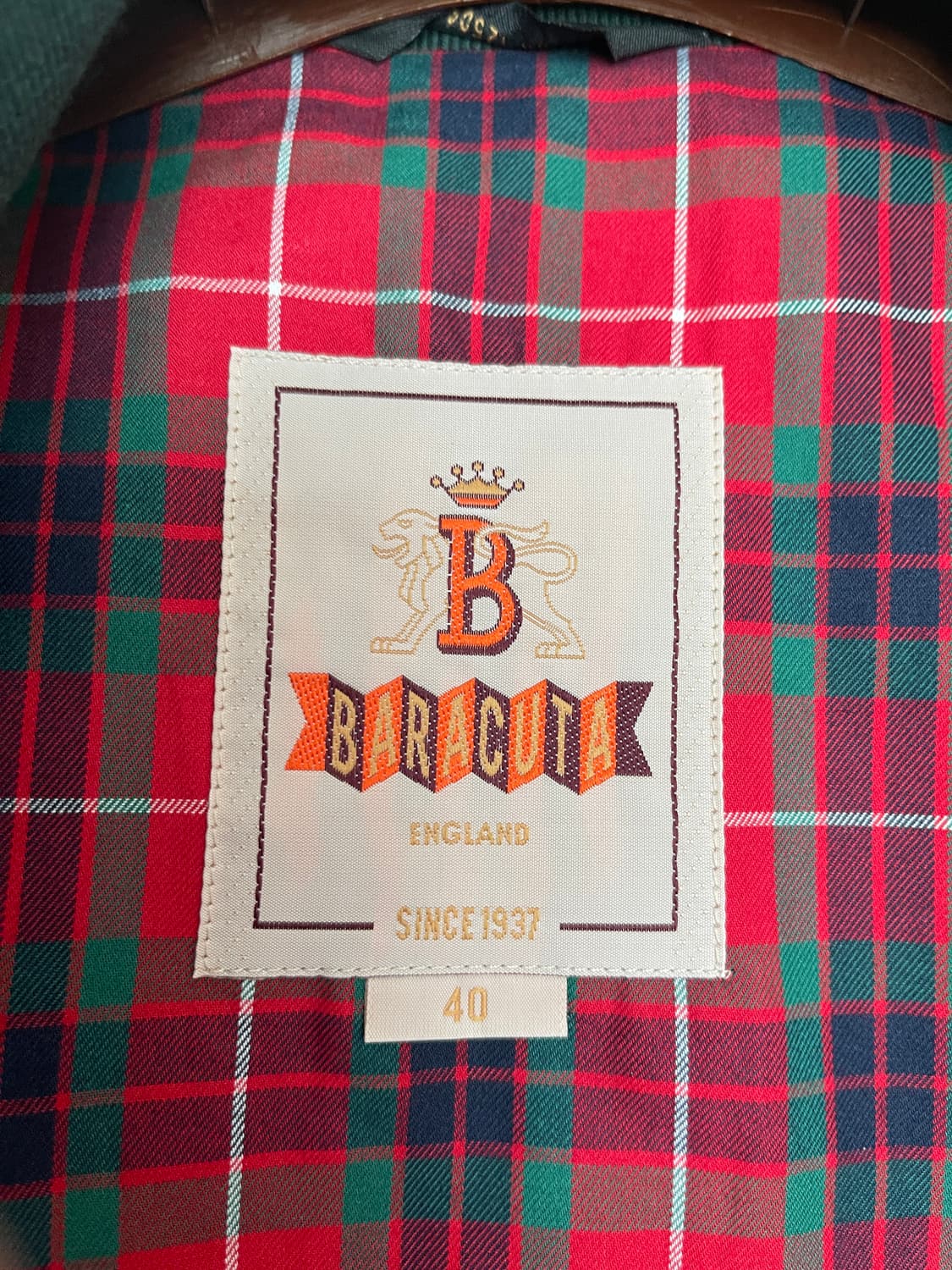 바라쿠다 G9 자켓 레이싱그린 40사이즈  상품이미지3