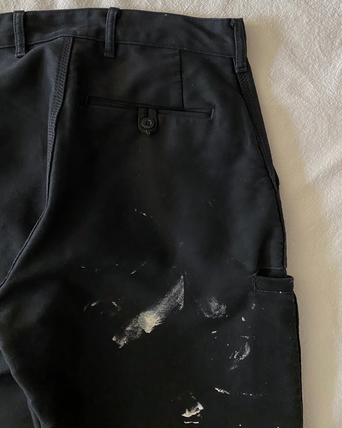 빈티지 Le Laboureur 페인팅 프렌치 워크팬츠 상품이미지8