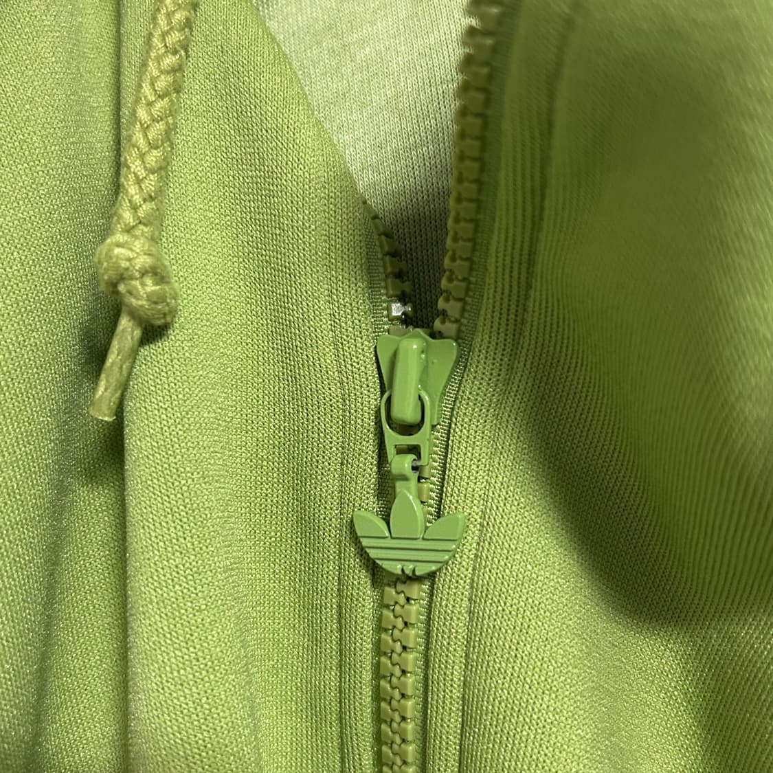 00s 아디다스 플락 후드 집업 져지 그린 연두 말차맛 초록 110 2X 상품이미지9