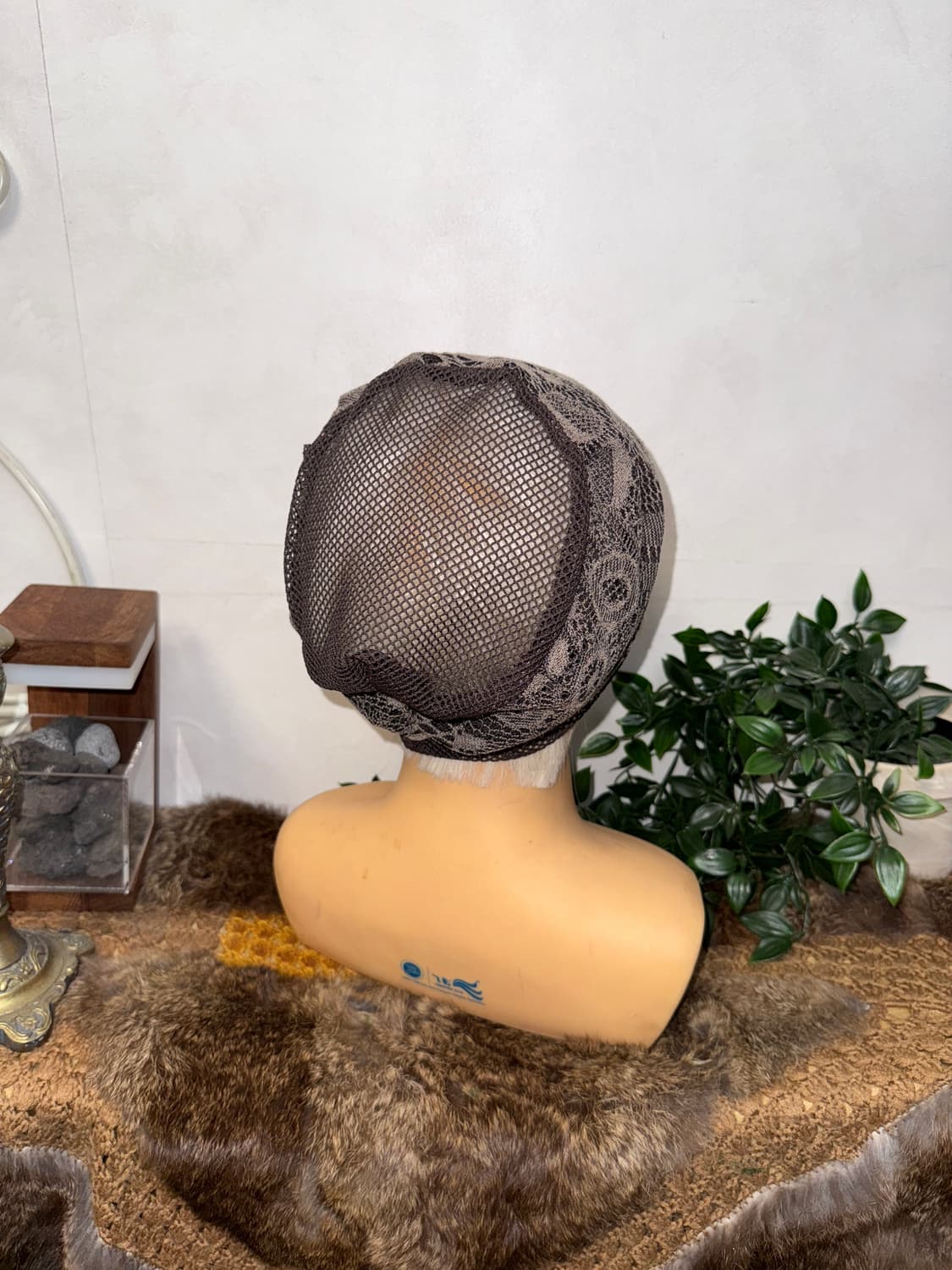 Ash purple oriental net beanie 상품이미지3