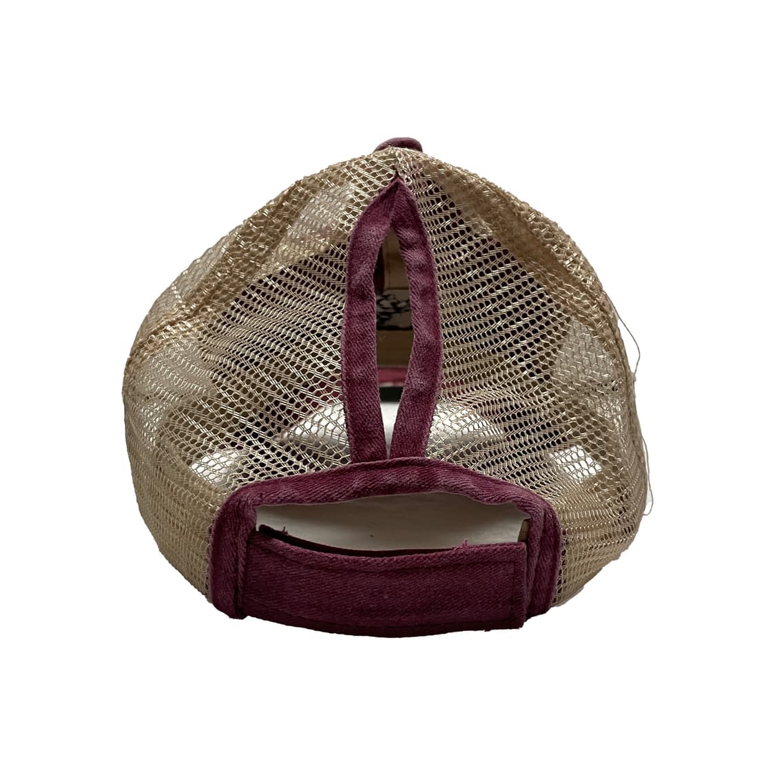 미키마우스 선장 빈티지 볼캡 버건디 상품이미지4