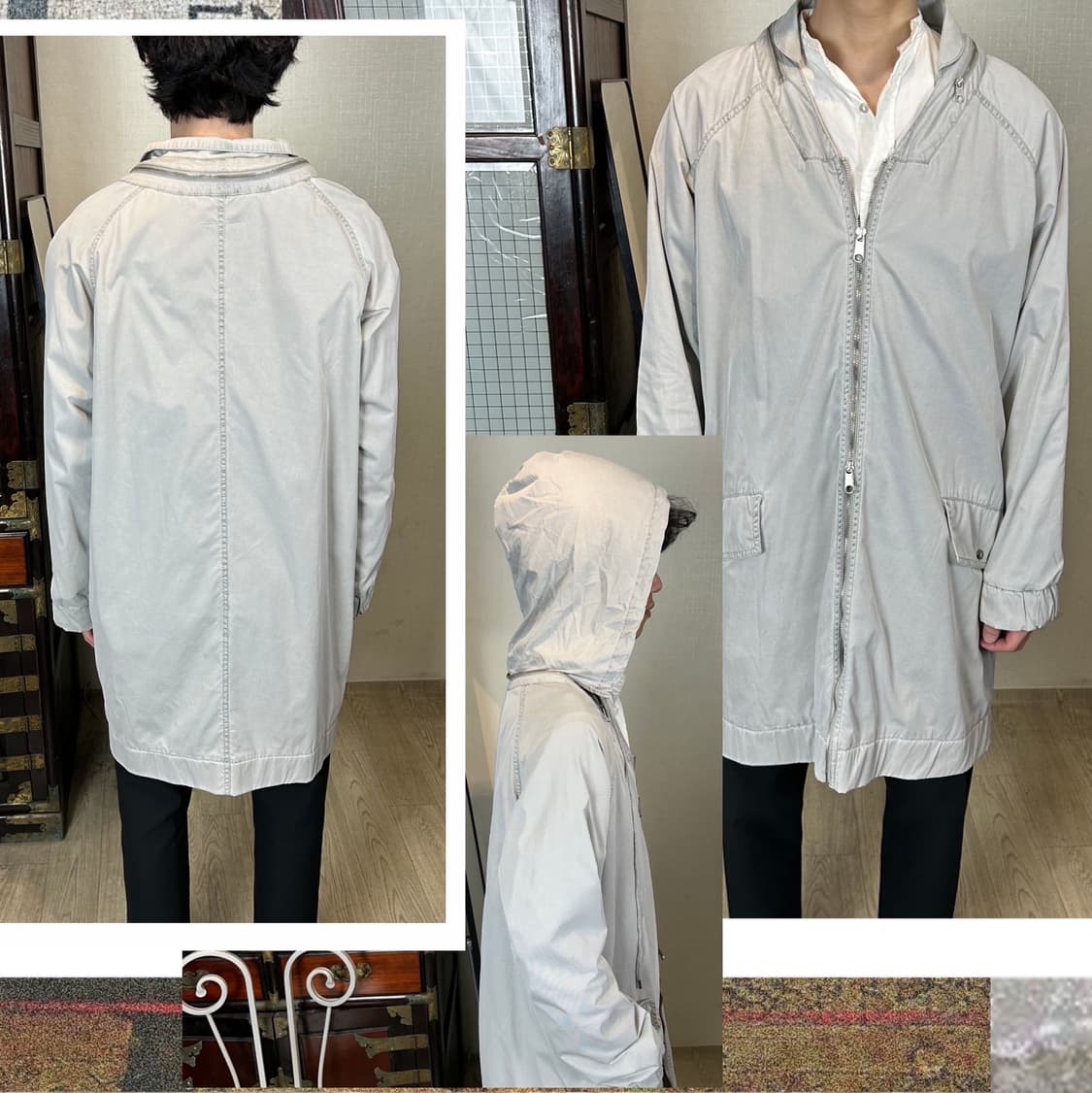 09SS 메종 마틴 마르지엘라 MM6 집업 파카 상품이미지1