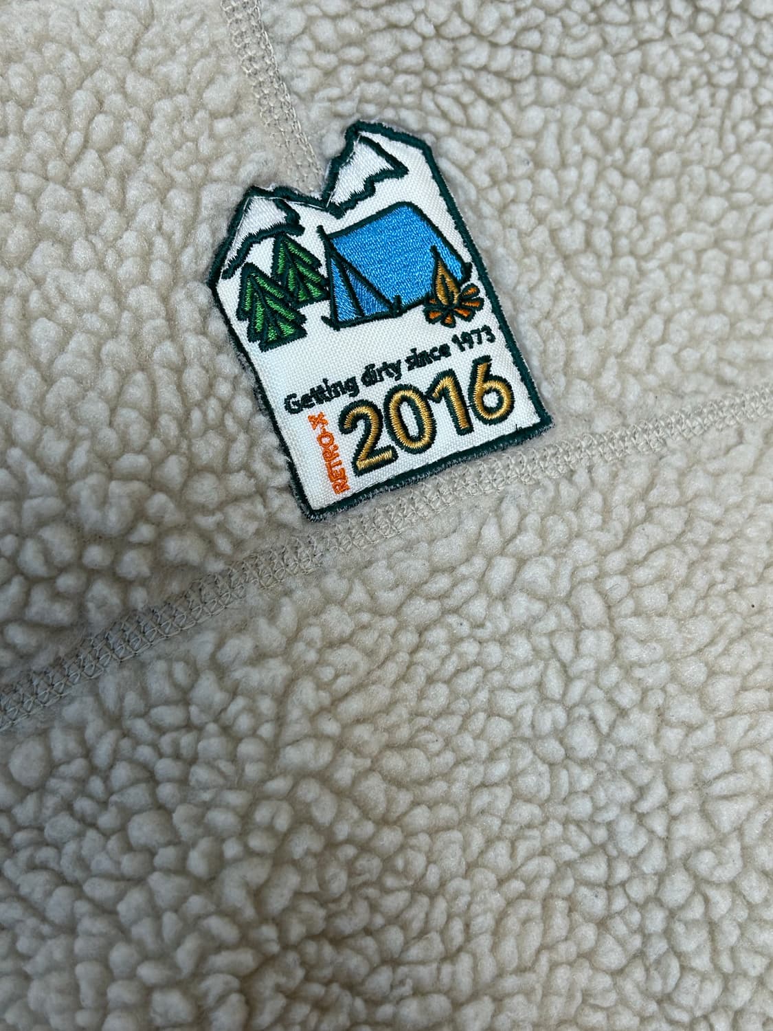 파타고니아 아이보리 클래식 레트로X 플리스 베스트 상품이미지5