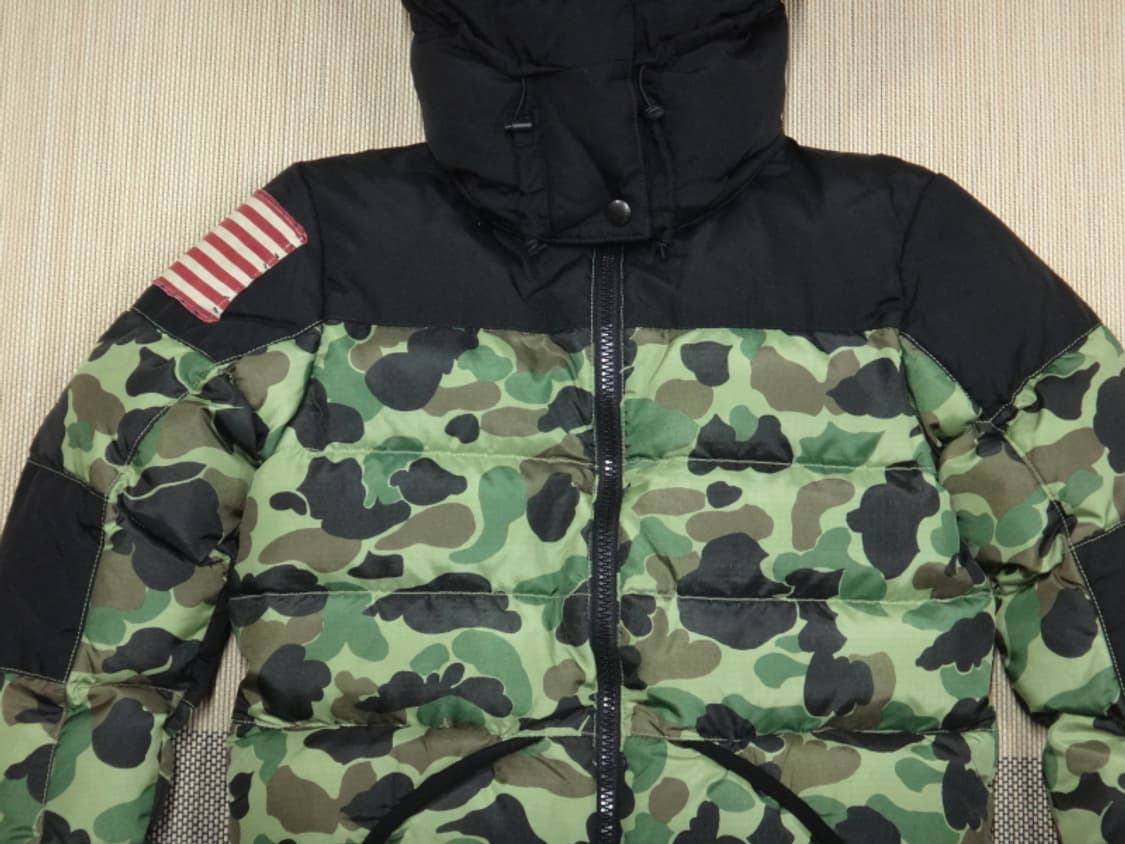 (XS) 데님앤서플라이 여성 성조기 카모 다운 패딩 상품이미지3