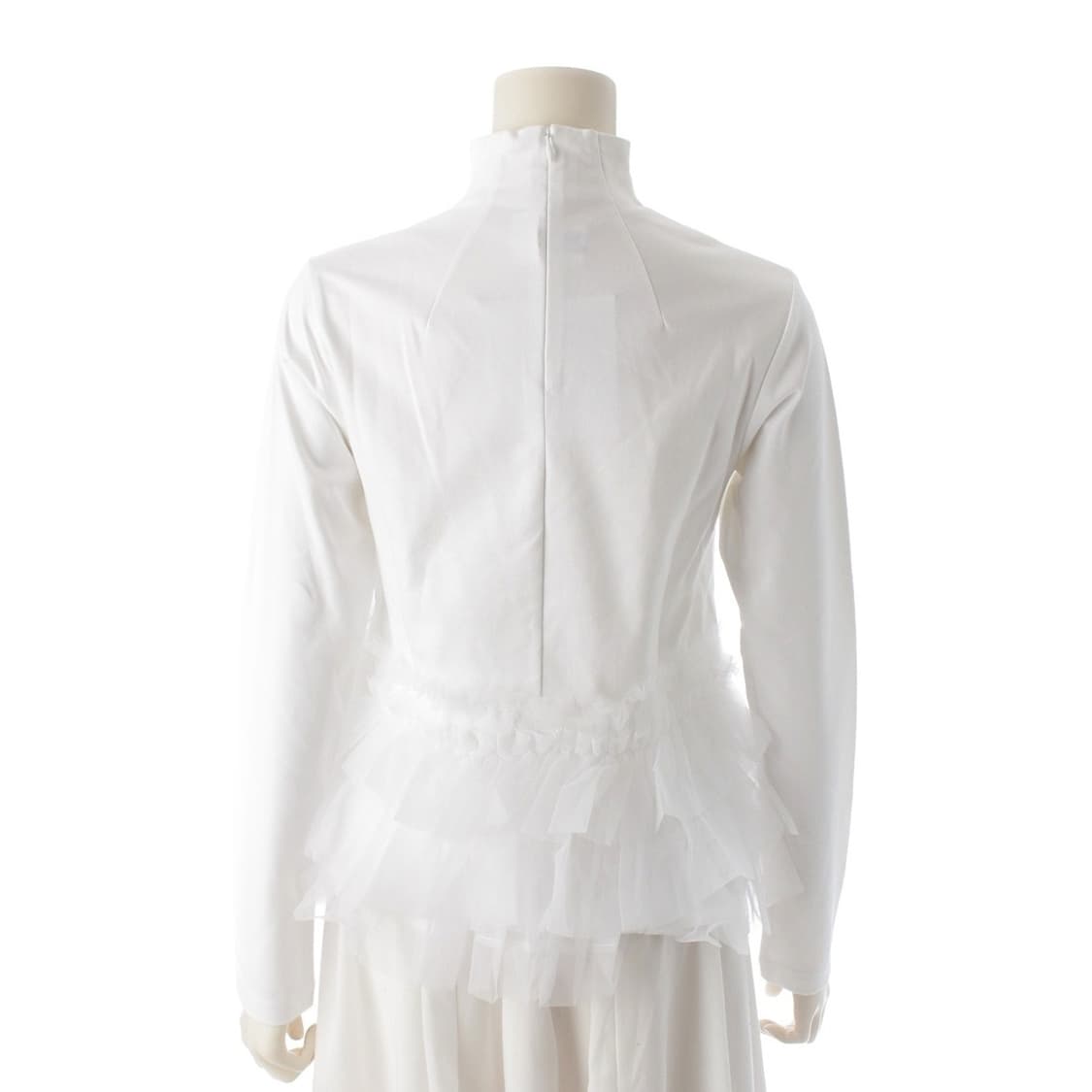 꼼데가르송 느와케이니노미야 Noir Kei Ninomiya 화이트 튤 탑 상품이미지2