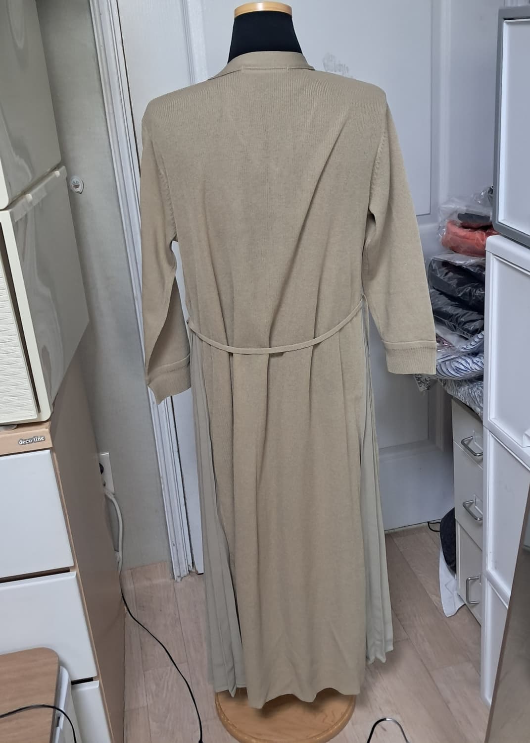 (새제품)나이스클랍 원피스 롱 가디건 Free(22년제품) 상품이미지5