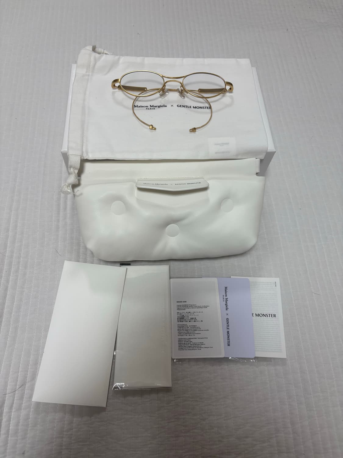 젠틀몬스터 x 마르지엘라 mm220 a030 안경 상품이미지1