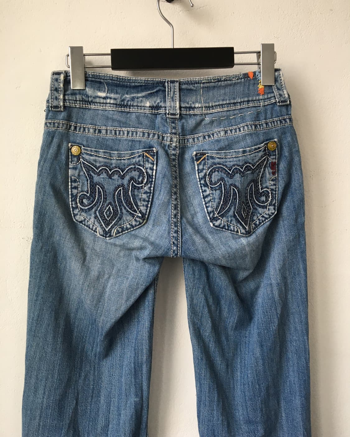 Back pocket point denim pants 상품이미지3