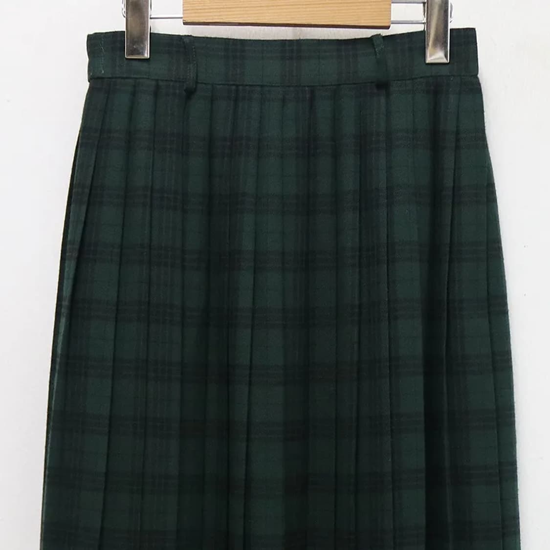 체크 플리츠 롱스커트 60565 상품이미지3