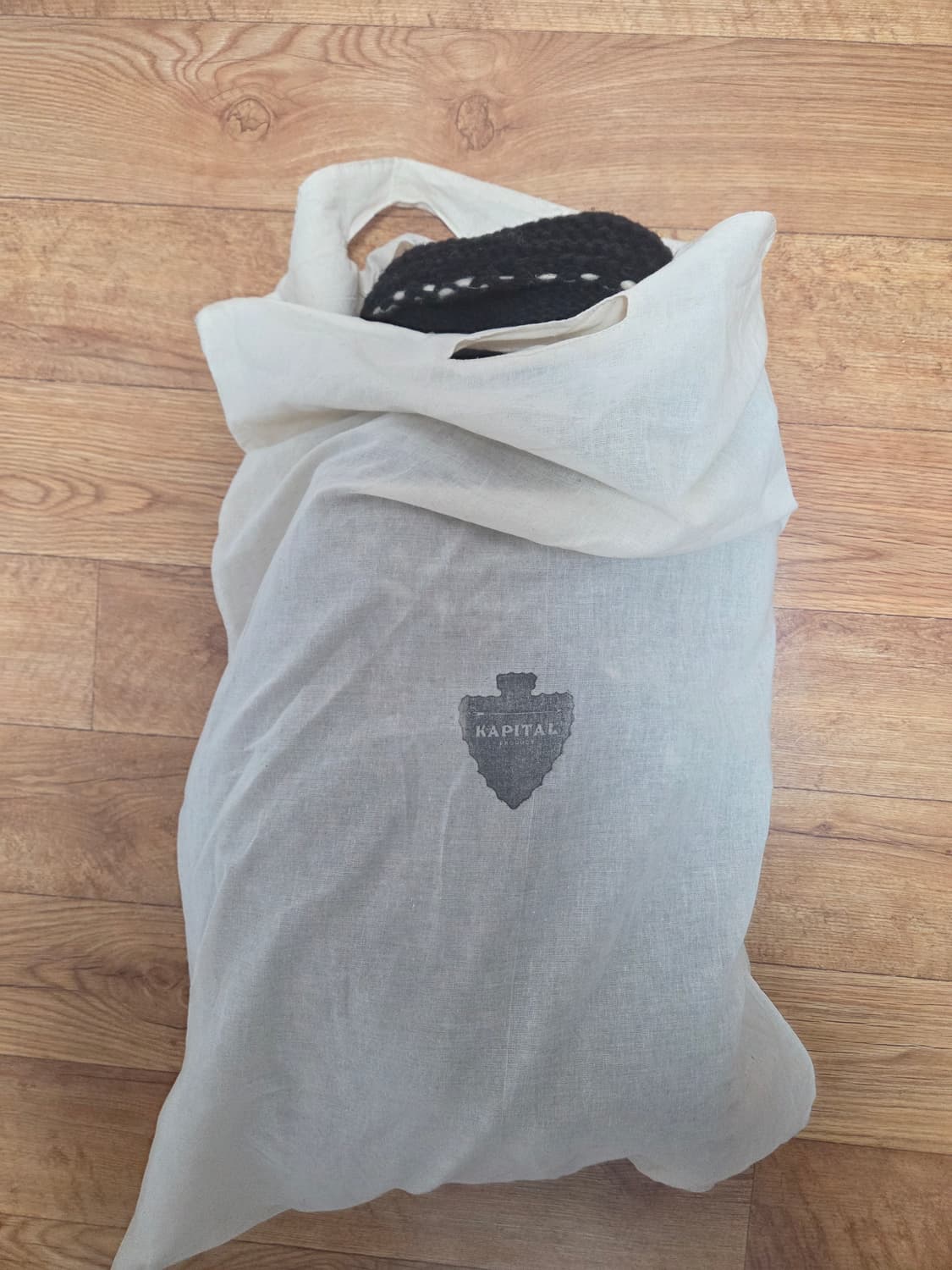 캐피탈 울 핸드 니트 코위찬 G 진 블랙 상품이미지6