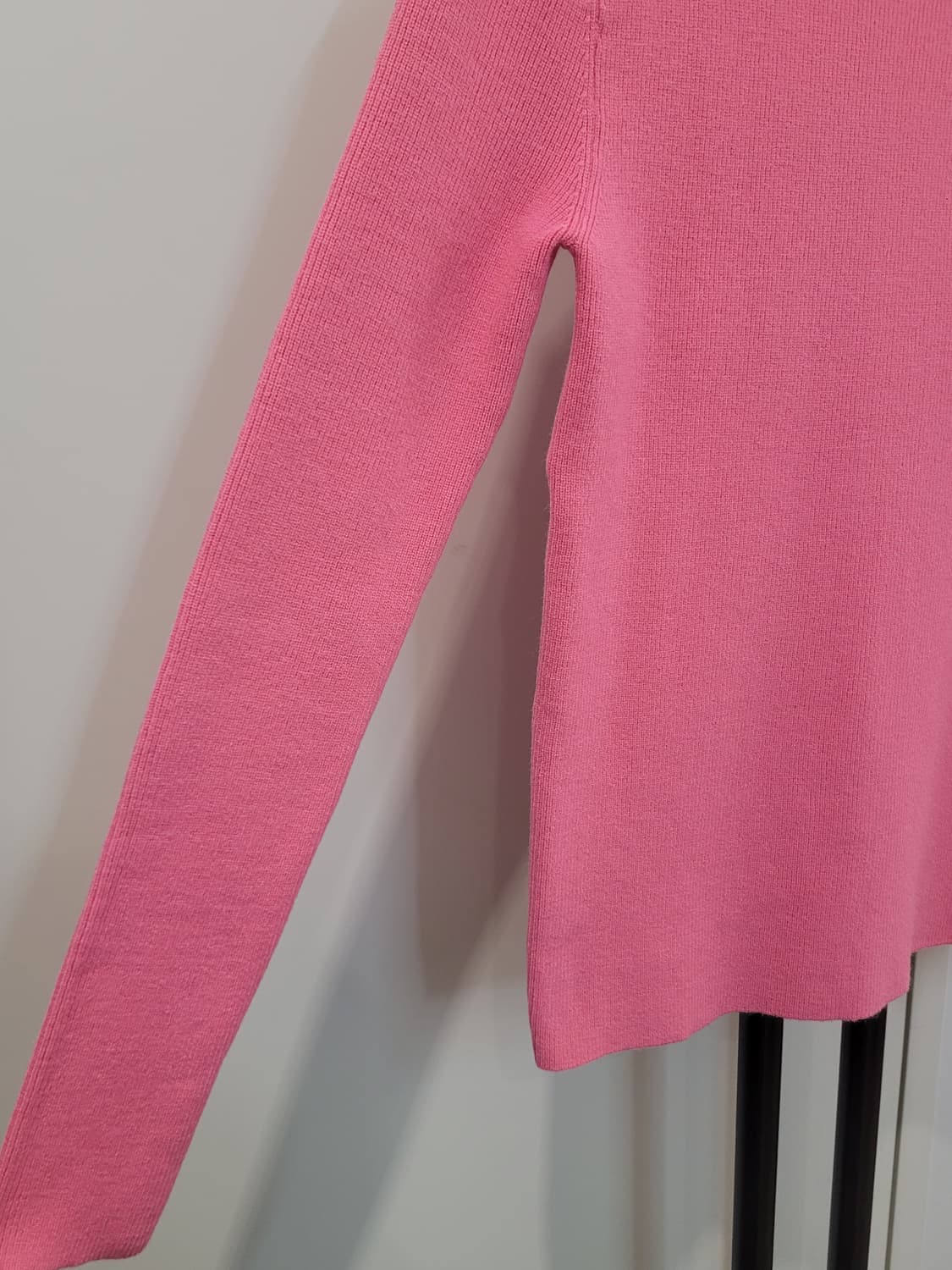 로라로라 핑크 터틀넥 골지니트 55~66 상품이미지4