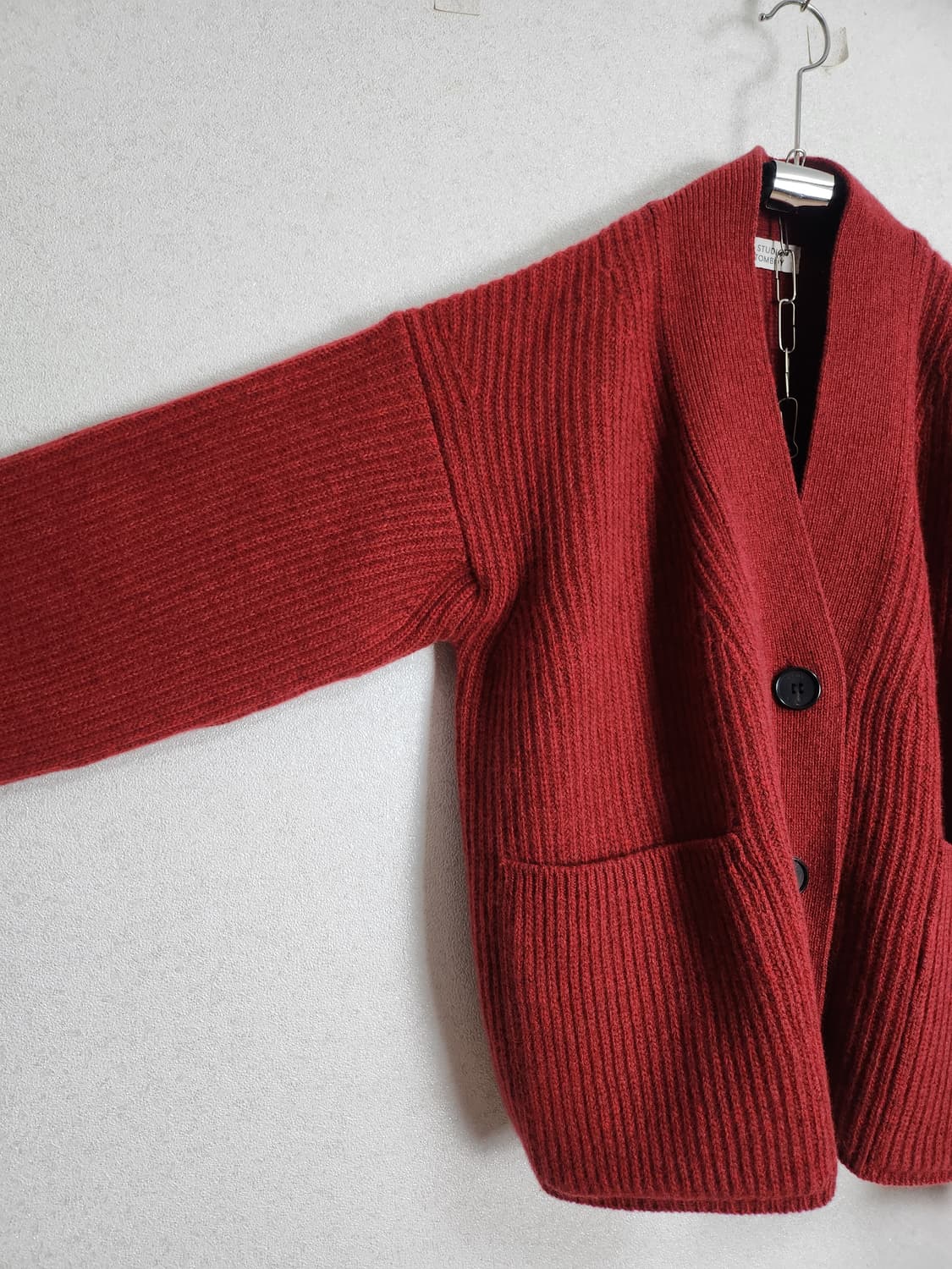 스튜디오톰보이 루즈핏 울가디건55 66 상품이미지6