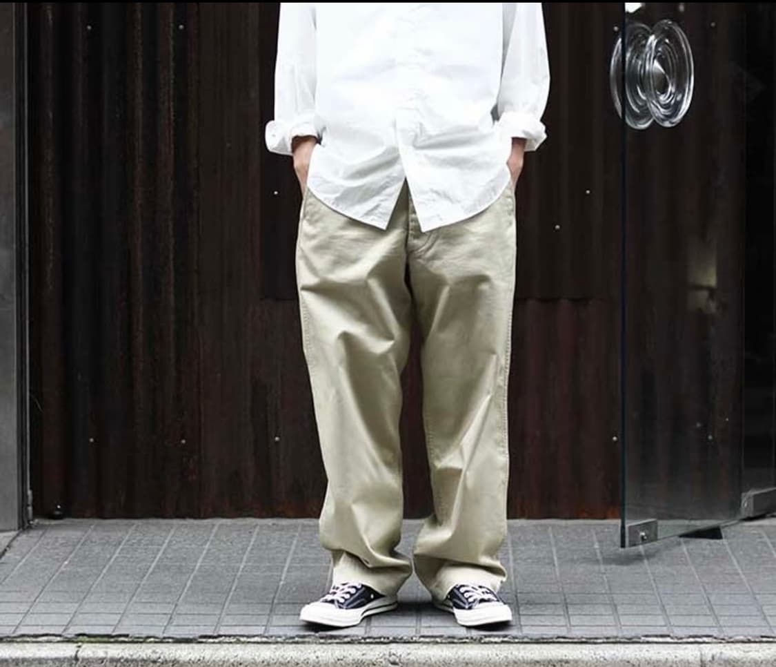 34) 시오타(CIOTA) 와이드 치노 팬츠 상품이미지1