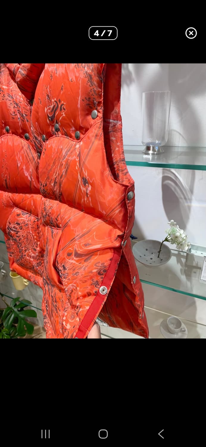 MASU awmarbel bandana puffer vest 상품이미지4