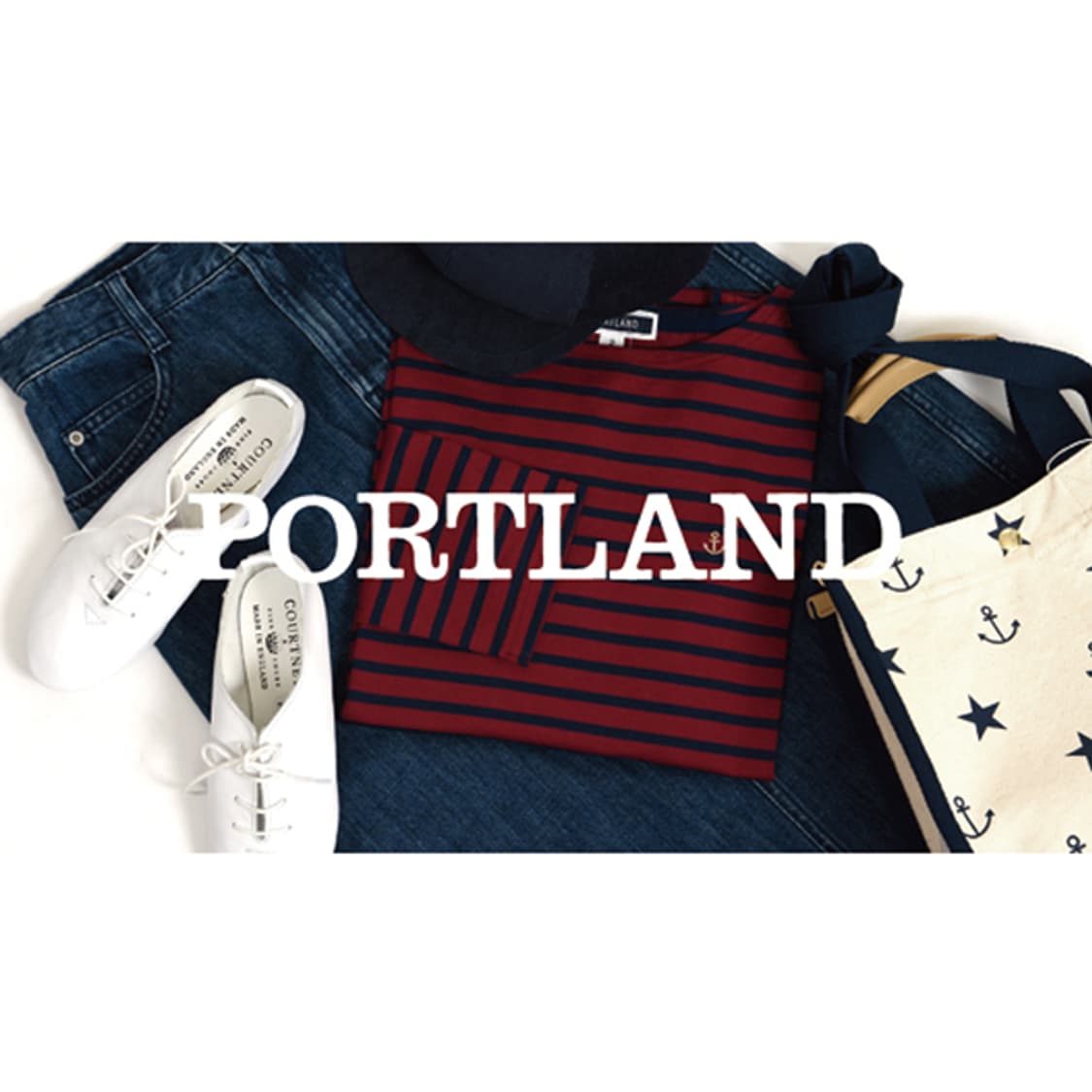 PORTLAND 마린스트라이프반팔티셔츠 상품이미지1