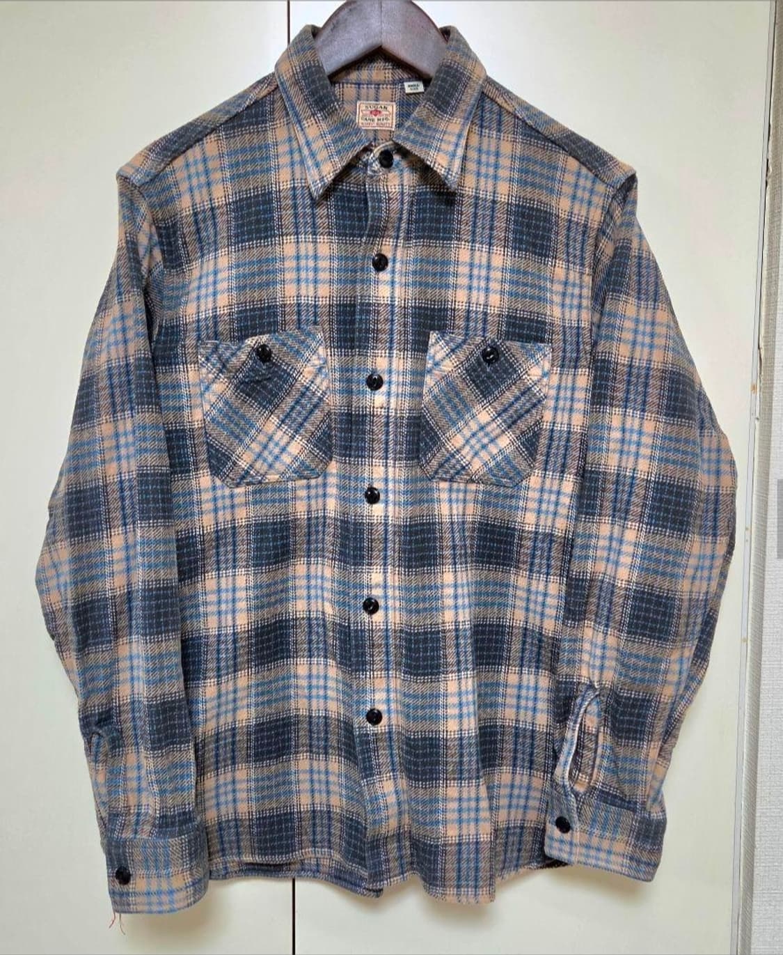 슈가케인 sugar cane 플라넬셔츠 팝니다 아메카지 워크웨어 상품이미지3