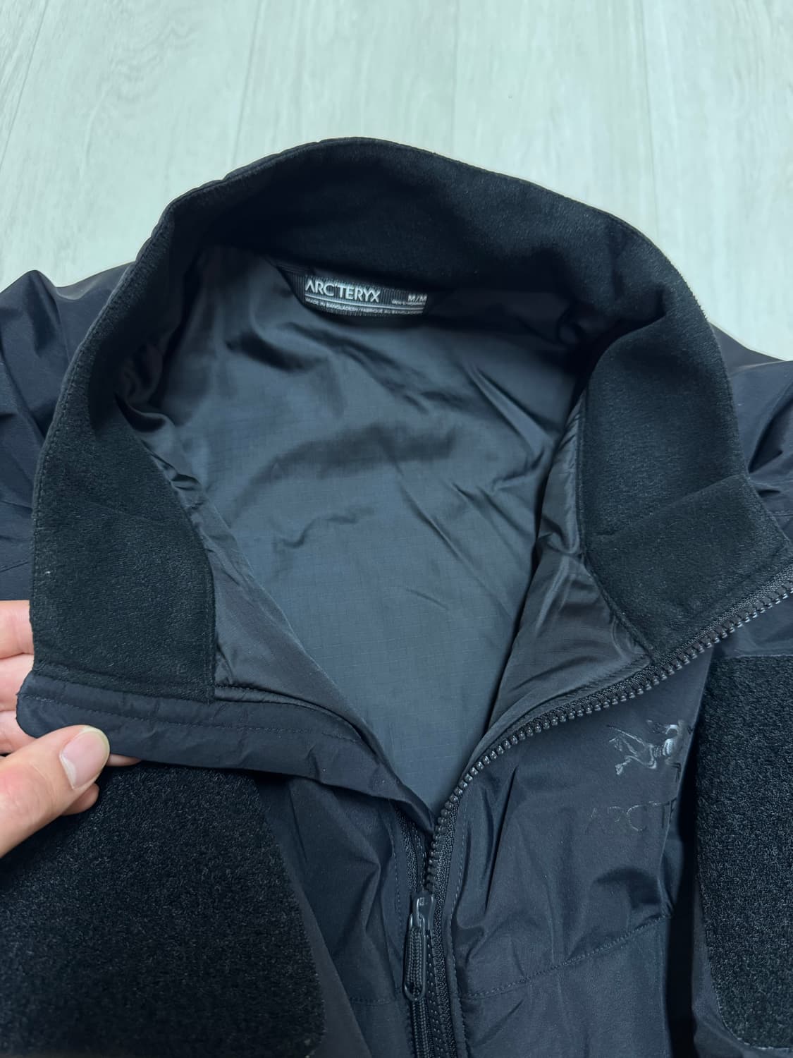 [M] 아크테릭스 리프 콜드 WX LT gen2 논후디 블랙 상품이미지5