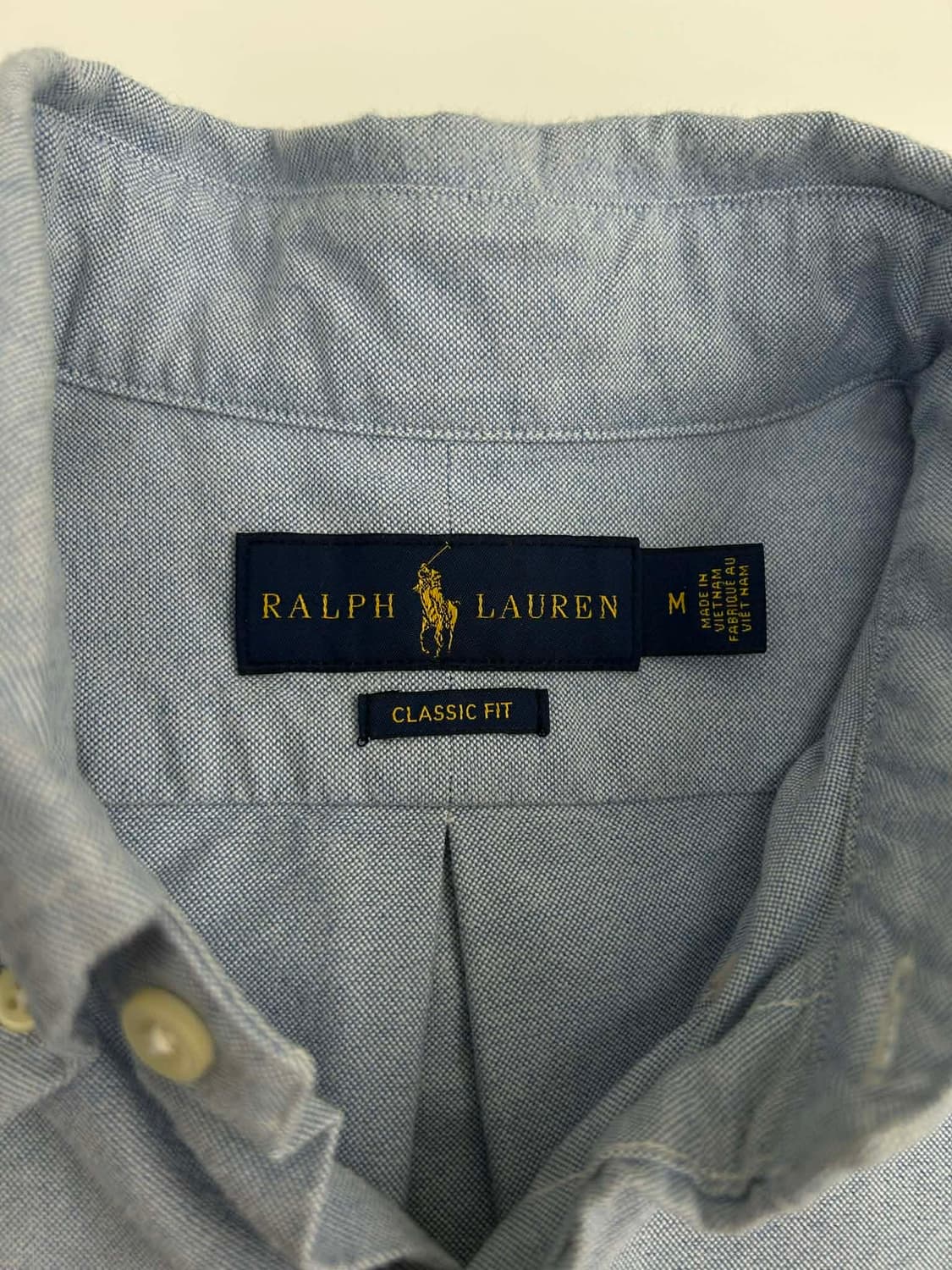 [M] 폴로 랄프로렌 옥스포드 클래식핏 청 셔츠 상품이미지3