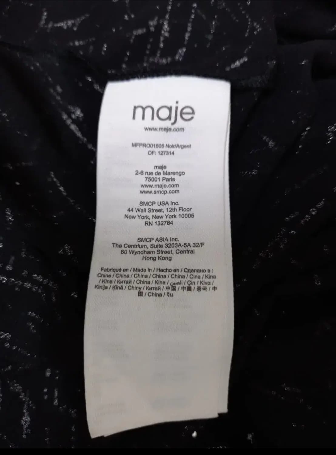 새 마쥬 MAJE  쉬폰 시스루 맥시 롱 원피스 55.66 상품이미지10