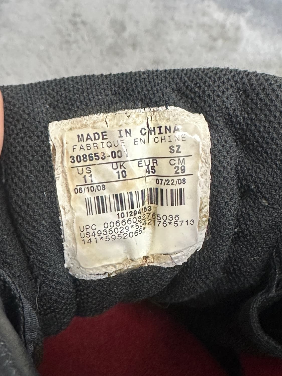 00s Nike Air Source 레더 하이킹 부츠 US11 상품이미지9