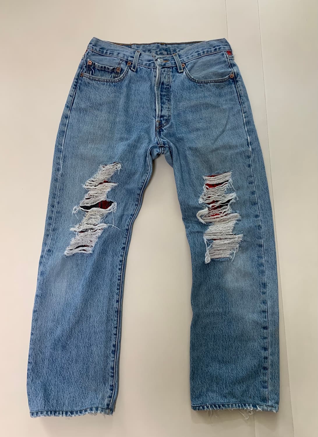 리바이스 501 데님 빈티지 커스텀 팬츠 상품이미지1