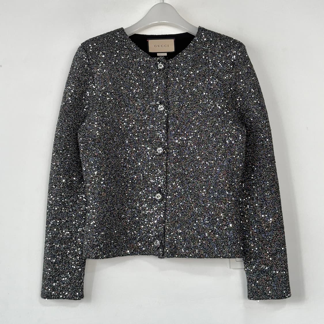 구찌 24 시퀸 니트 가디건 상품이미지4