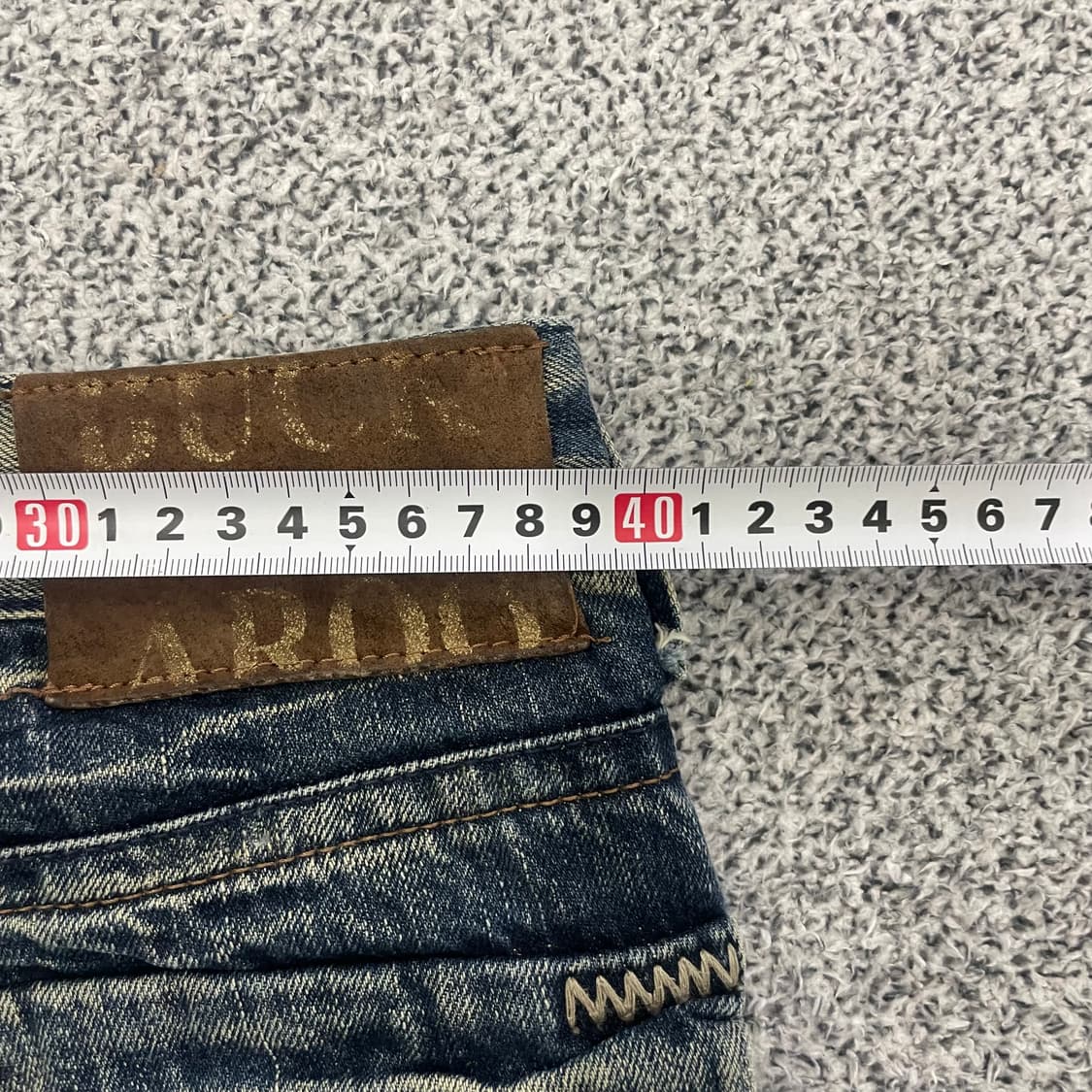 71 버커루 빈티지 워싱 데님팬츠 0210S 상품이미지5