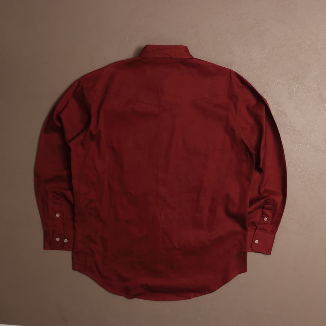 랭글러 헤비코튼 버건디 워크셔츠 A1592 상품이미지6