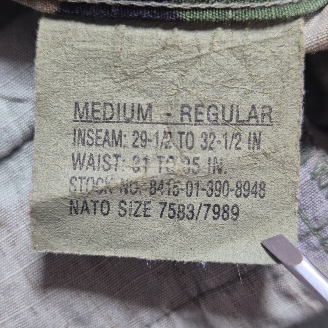 [M]미군 우드랜드 BDU  -472 상품이미지3