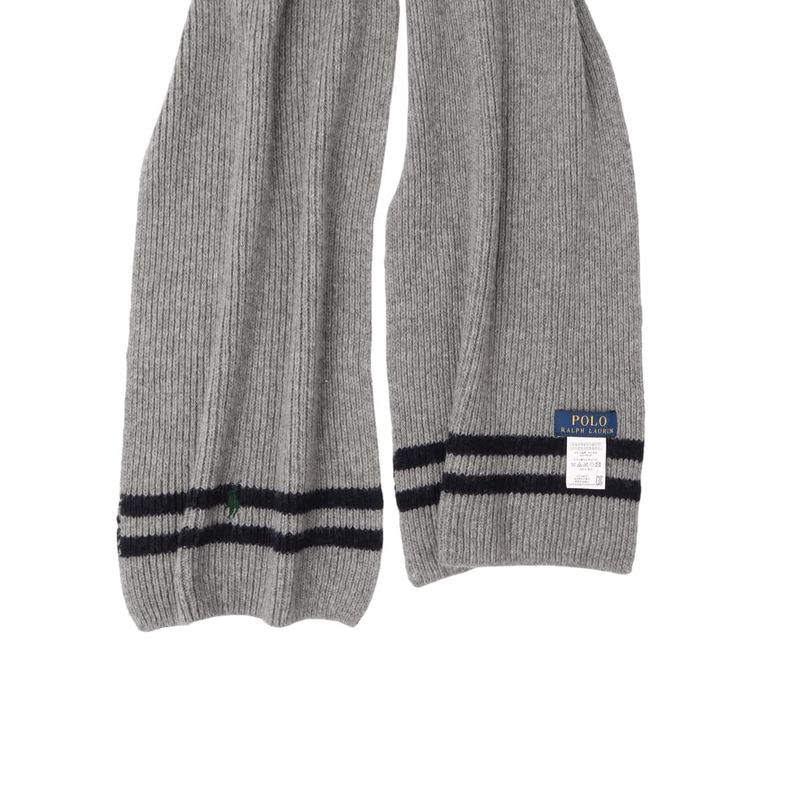 폴로 랄프로렌 베이직 포니 그레이 울 머플러 상품이미지2