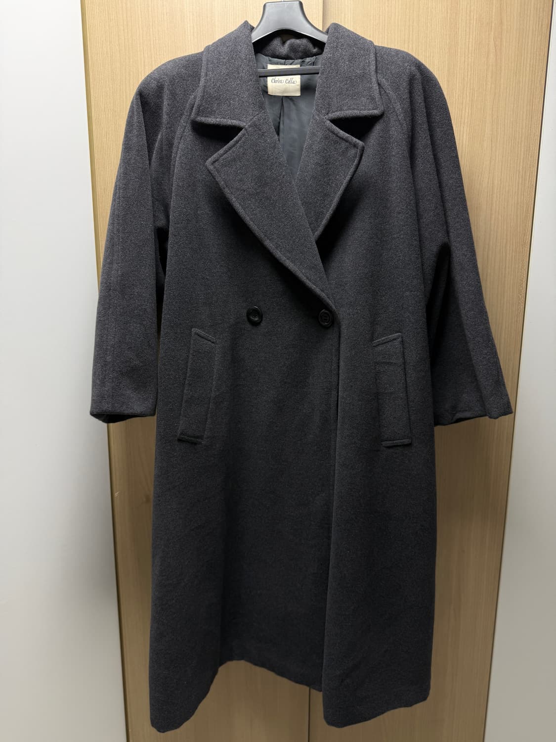 울 100 맥시 롱코트 상품이미지1