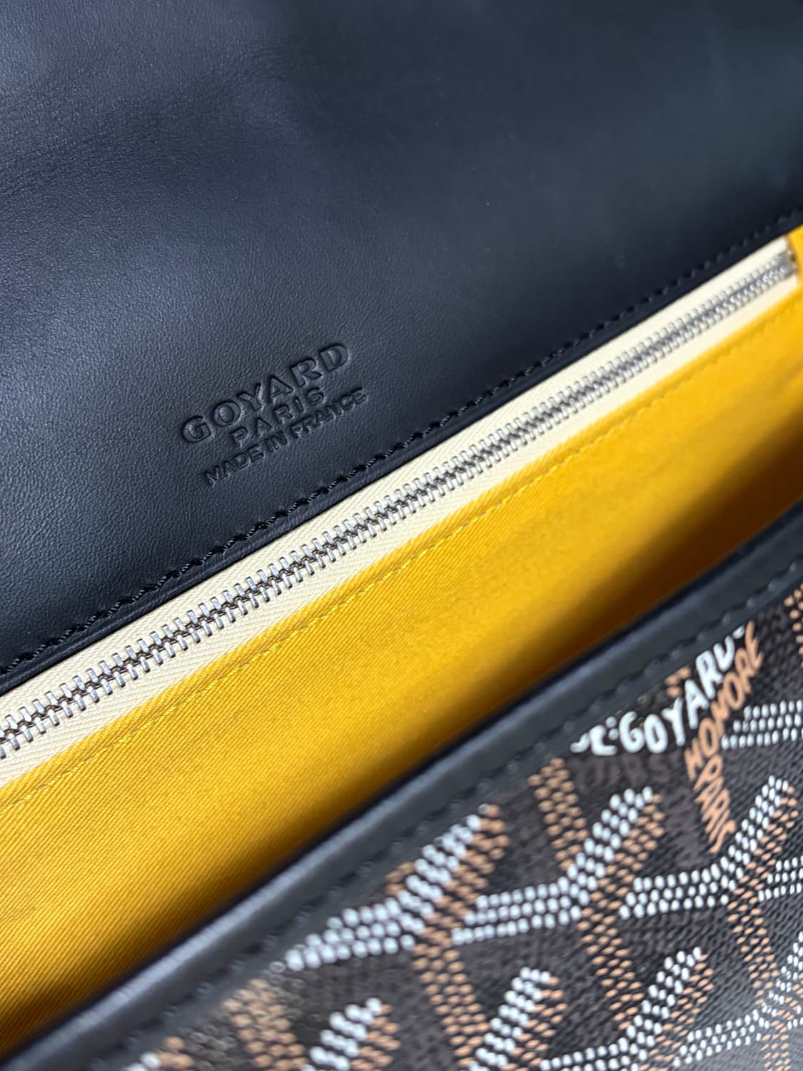 고야드 벨베데르 mm 블랙 크로스백 가방 (풀박스) 상품이미지9