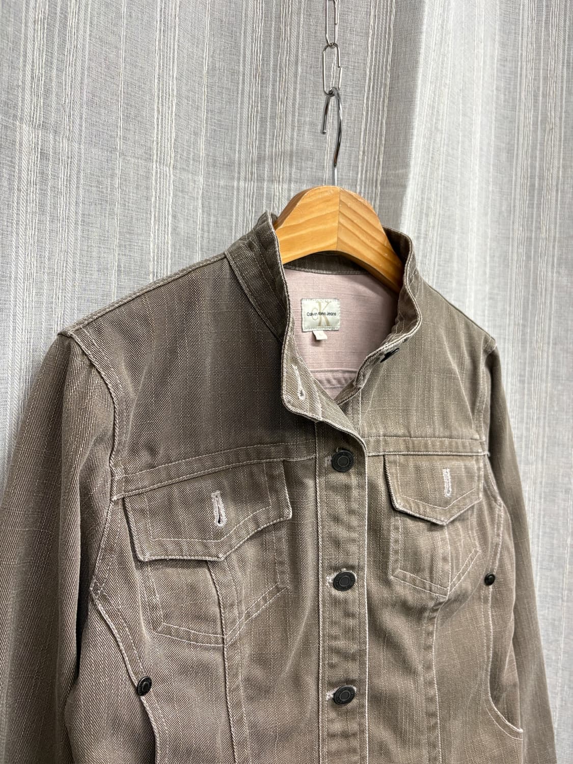 CK 캘빈클라인 진스 워크 데님 청자켓 Calvin Klein Jeans 상품이미지2