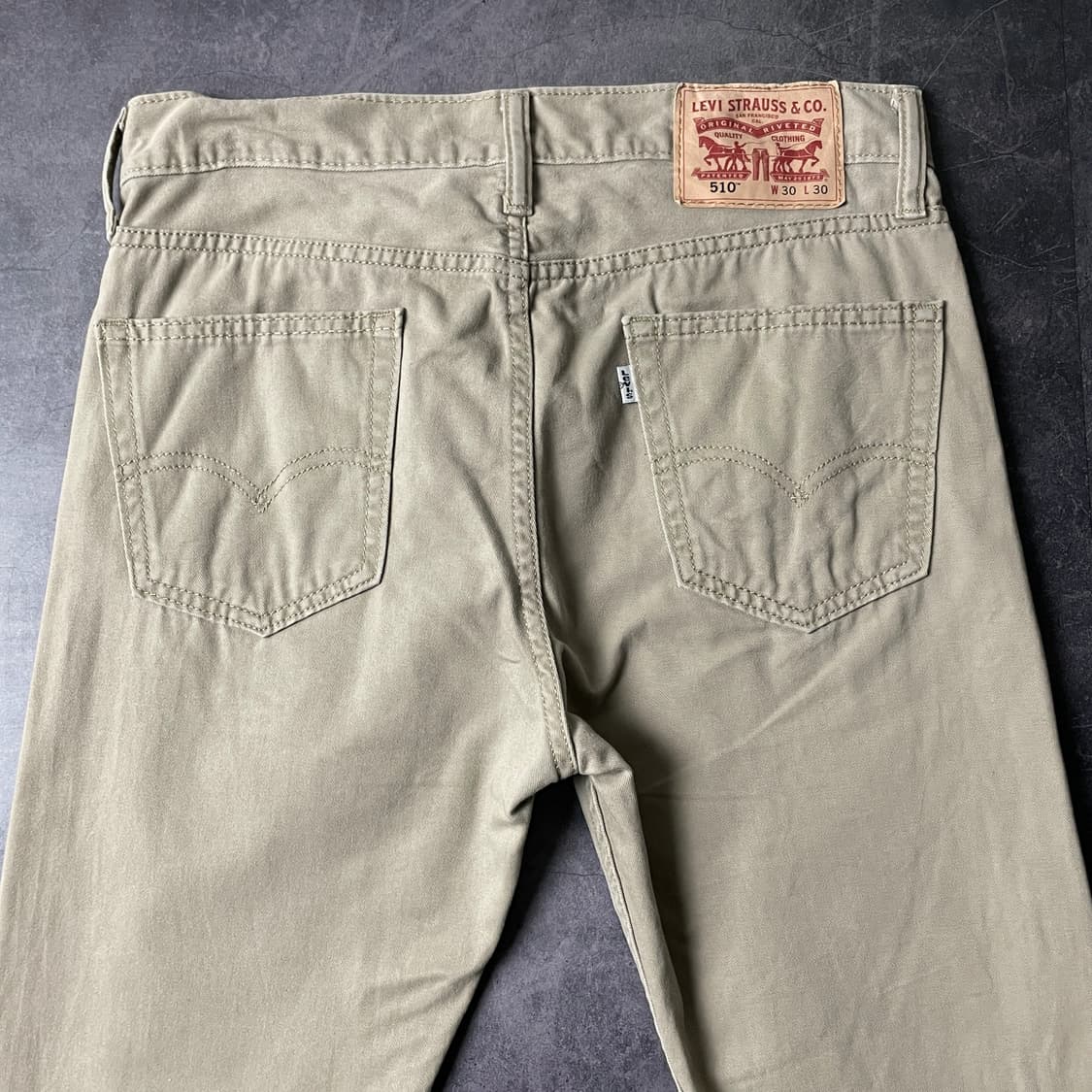 LEVI'S 리바이스510 빈티지 베이지 코튼 팬츠 상품이미지6