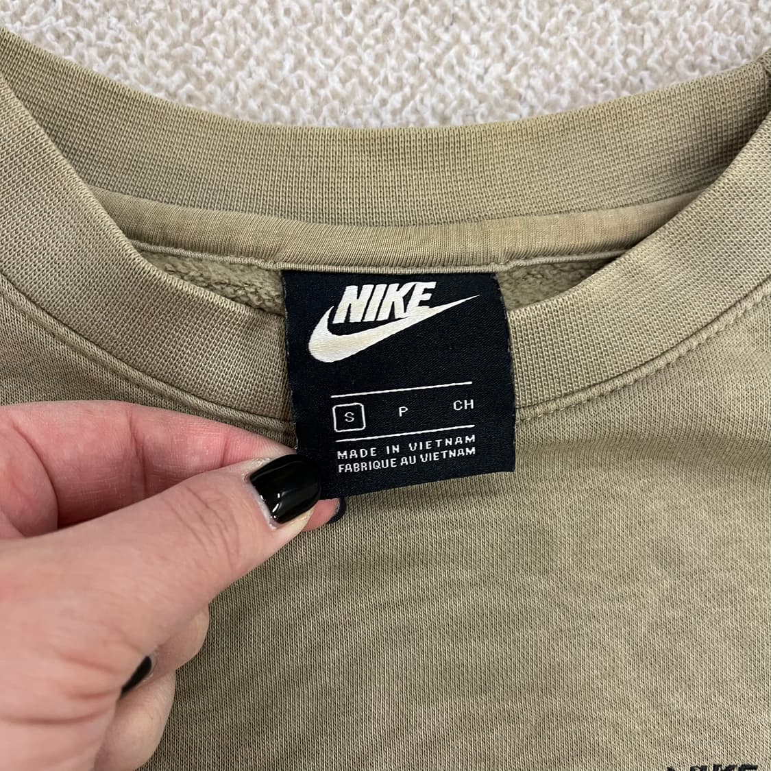 S 나이키 스우시 크루 맨투맨 스웻셔츠 0202M1 상품이미지2