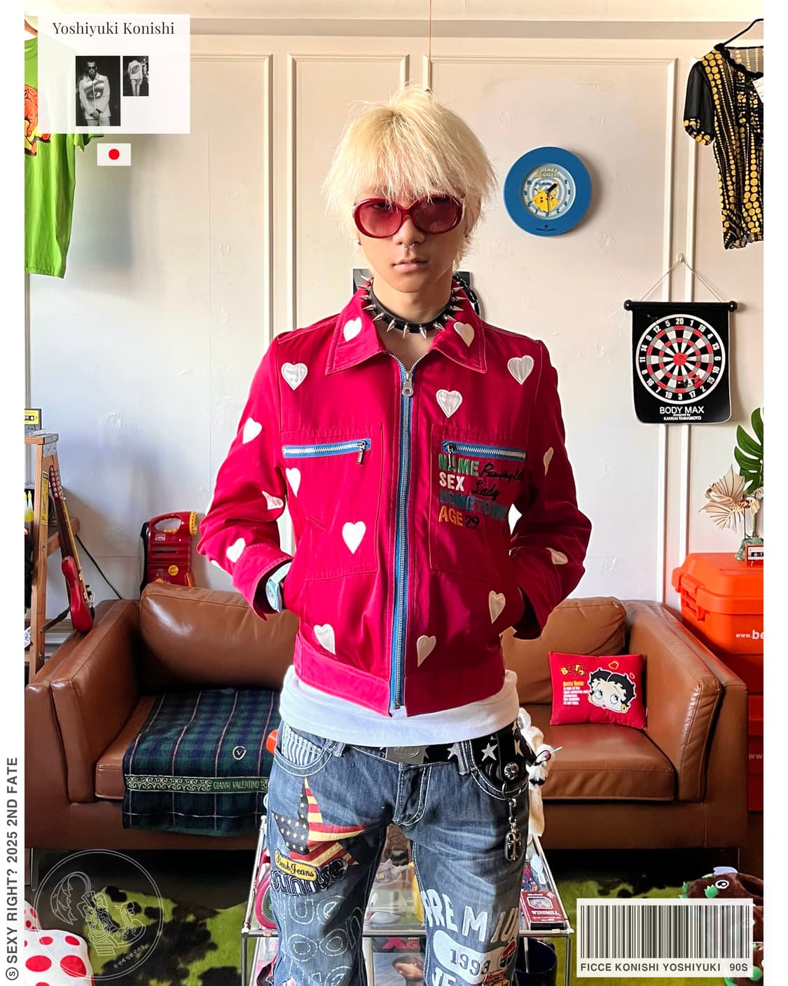 1990s Konishi Yoshiyuki FICCE Trucker JK 상품이미지1